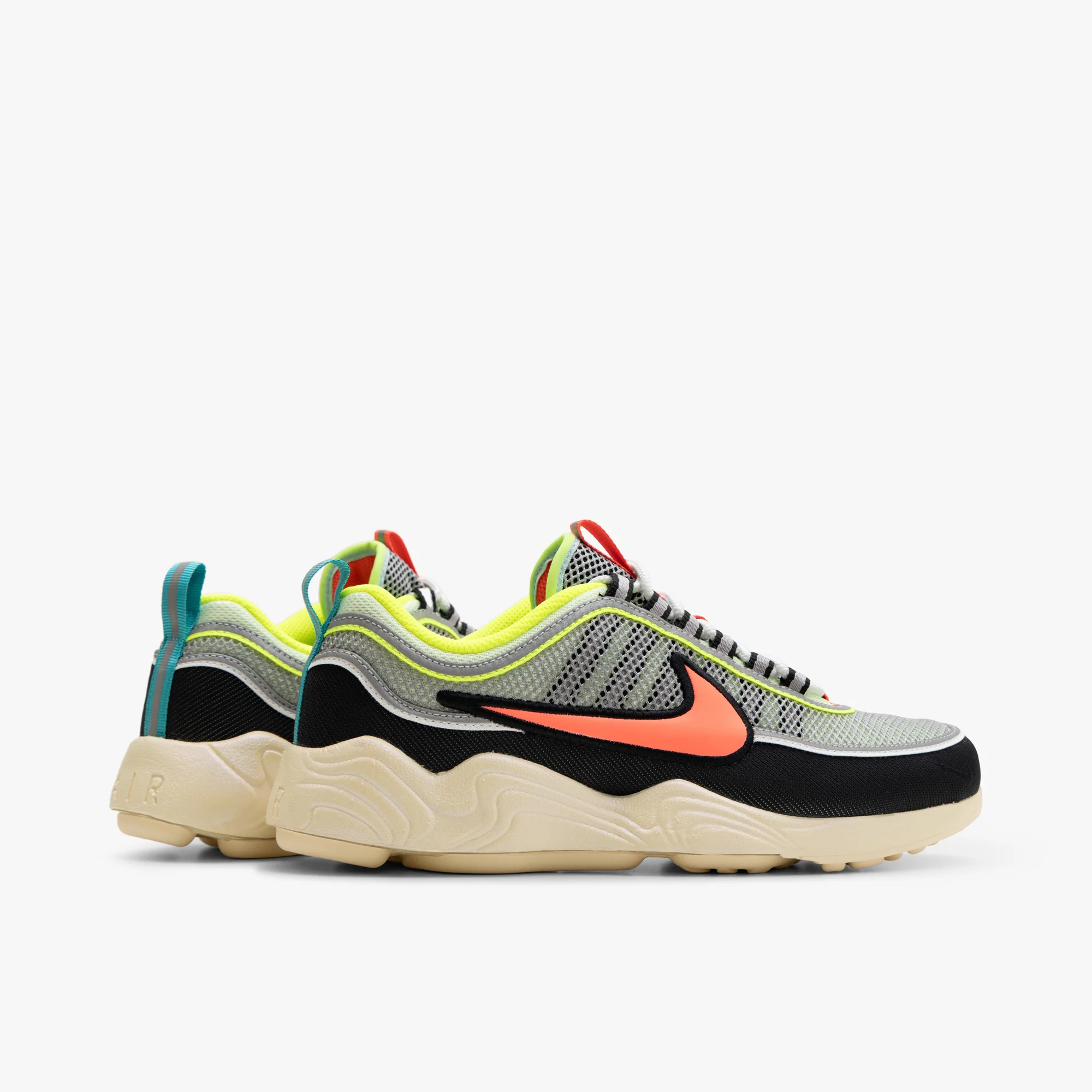 Nike Air Zoom Spiridon Barely Volt / Hot Punch - Volt - Image 4