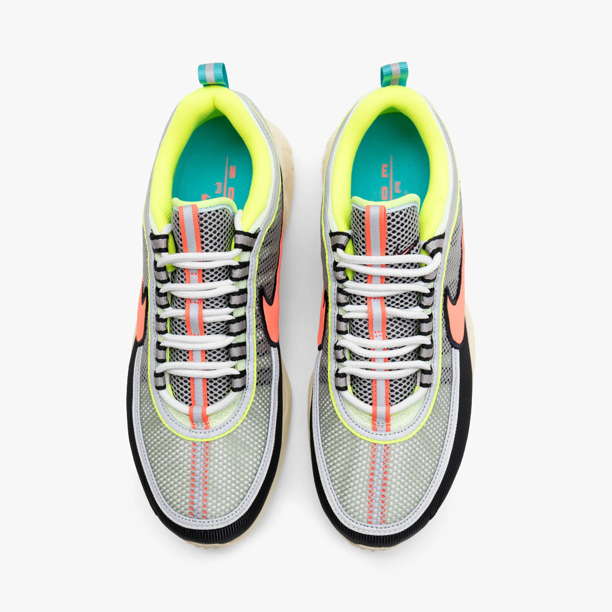 Nike Air Zoom Spiridon Barely Volt / Hot Punch - Volt - Image 5