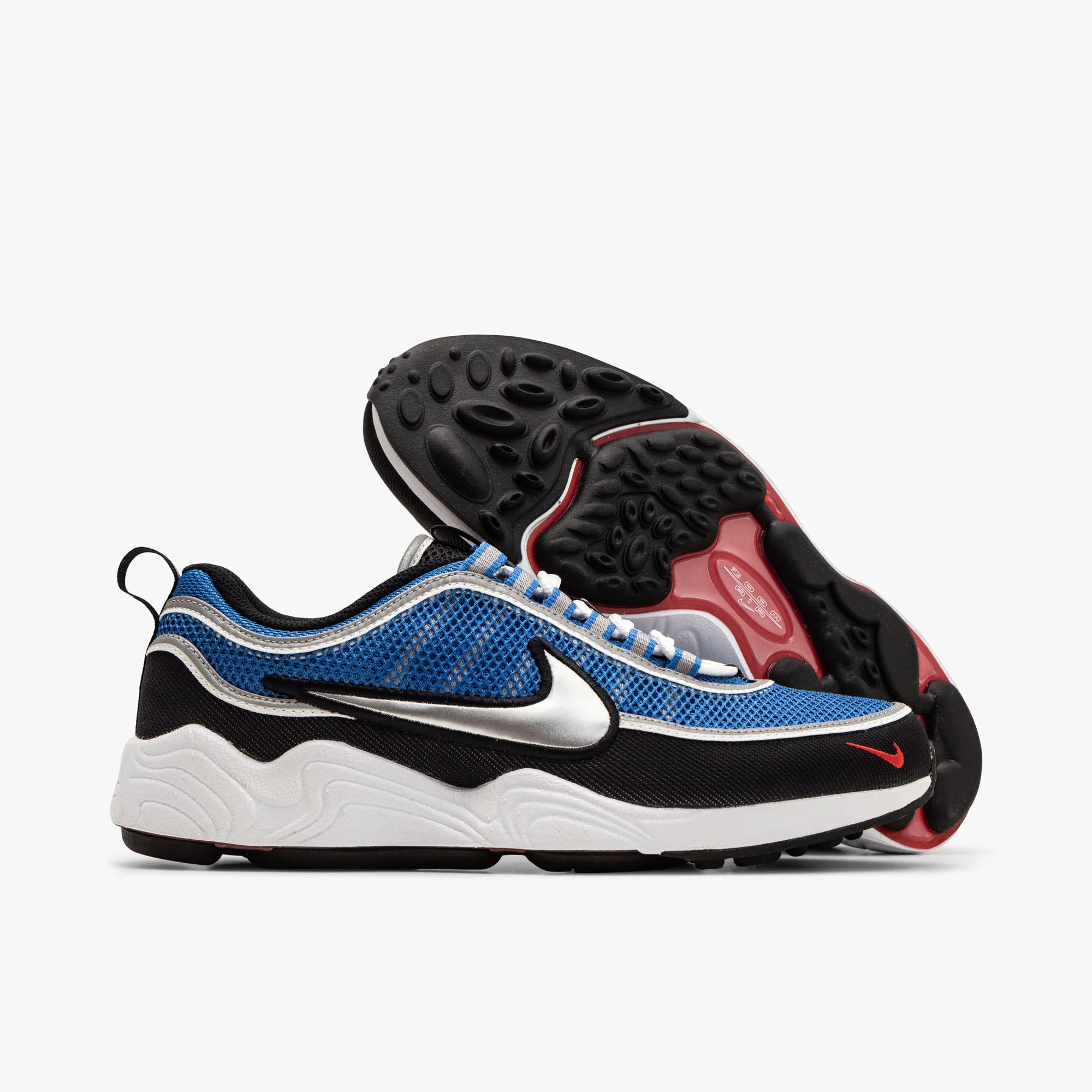 Nike Air Zoom Spiridon SP Signal Blue / Metallic Luster - Image 2