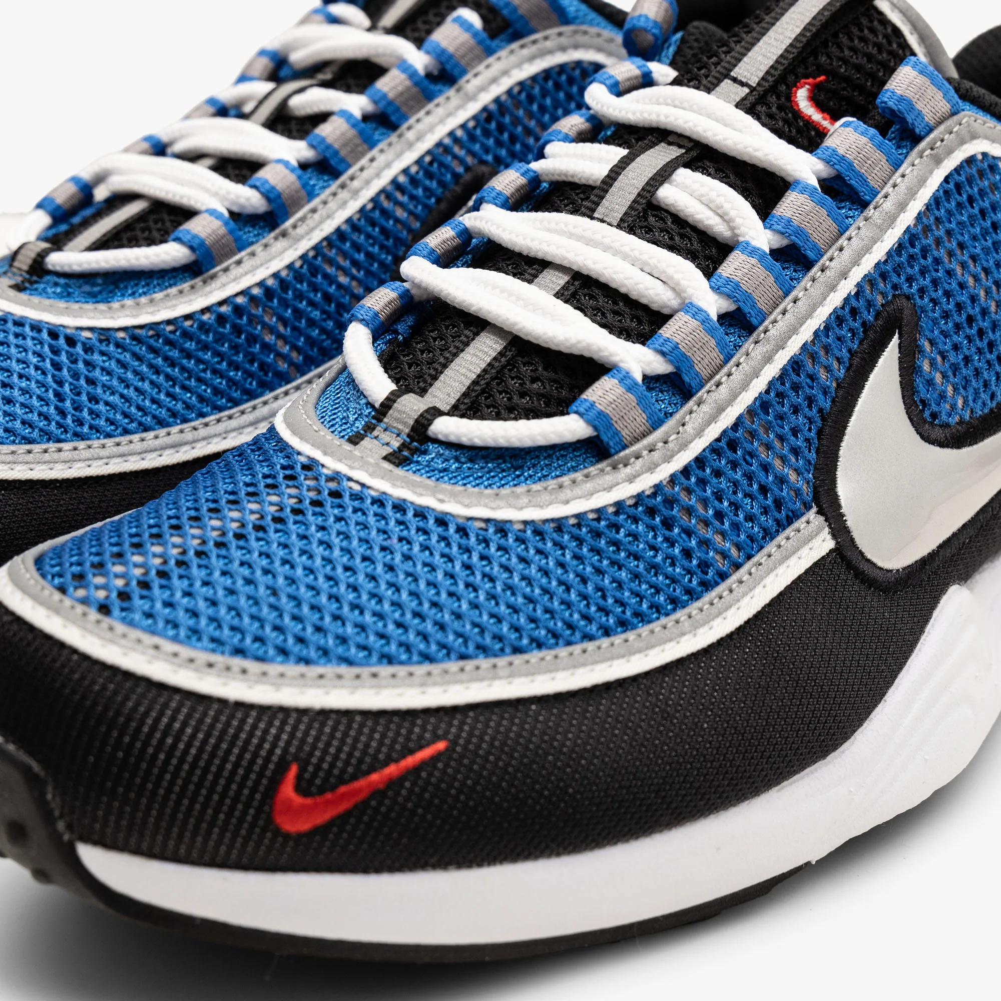 Nike Air Zoom Spiridon SP Signal Blue / Metallic Luster - Image 6