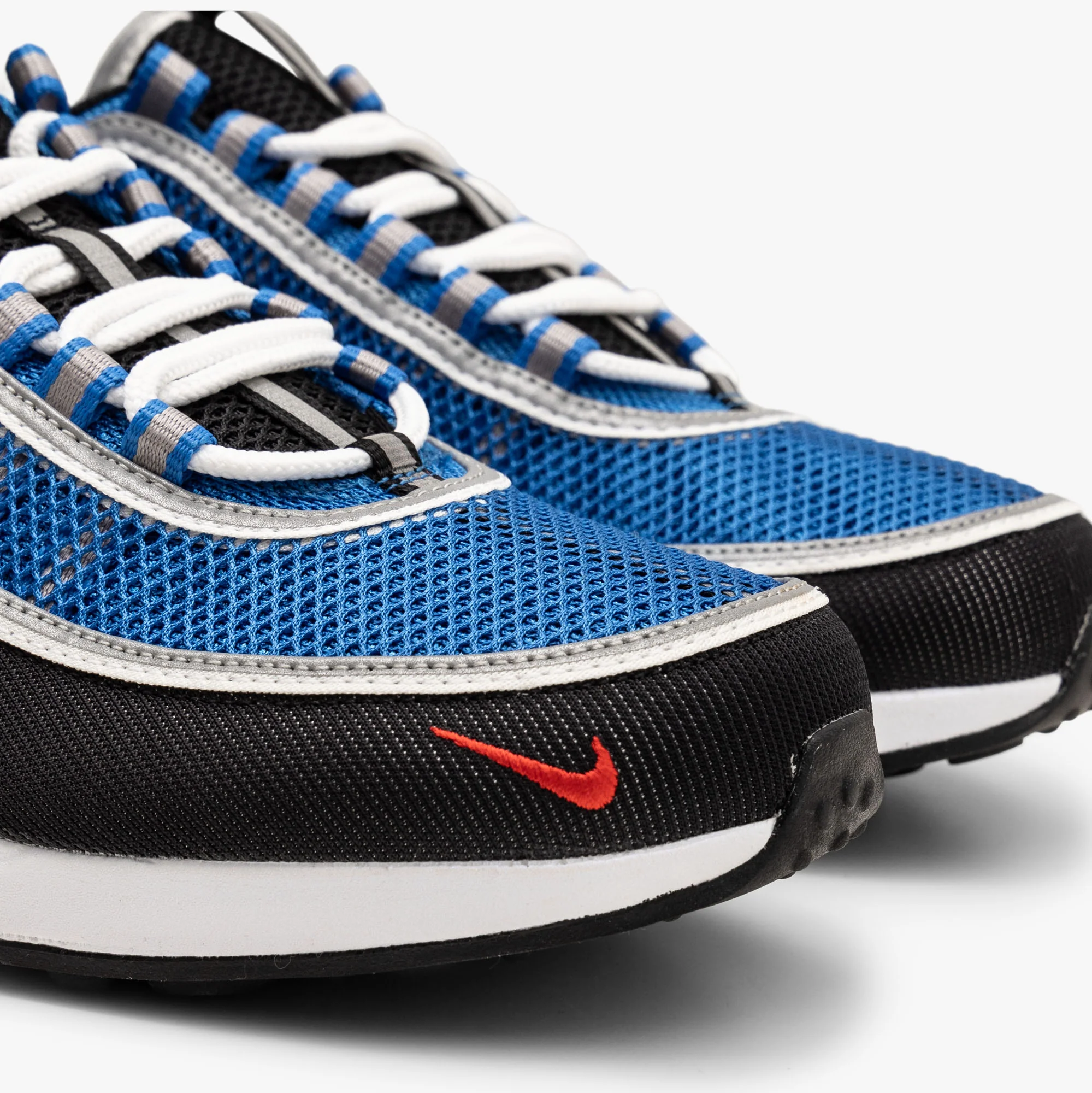 Nike Air Zoom Spiridon SP Signal Blue / Metallic Luster - Image 7