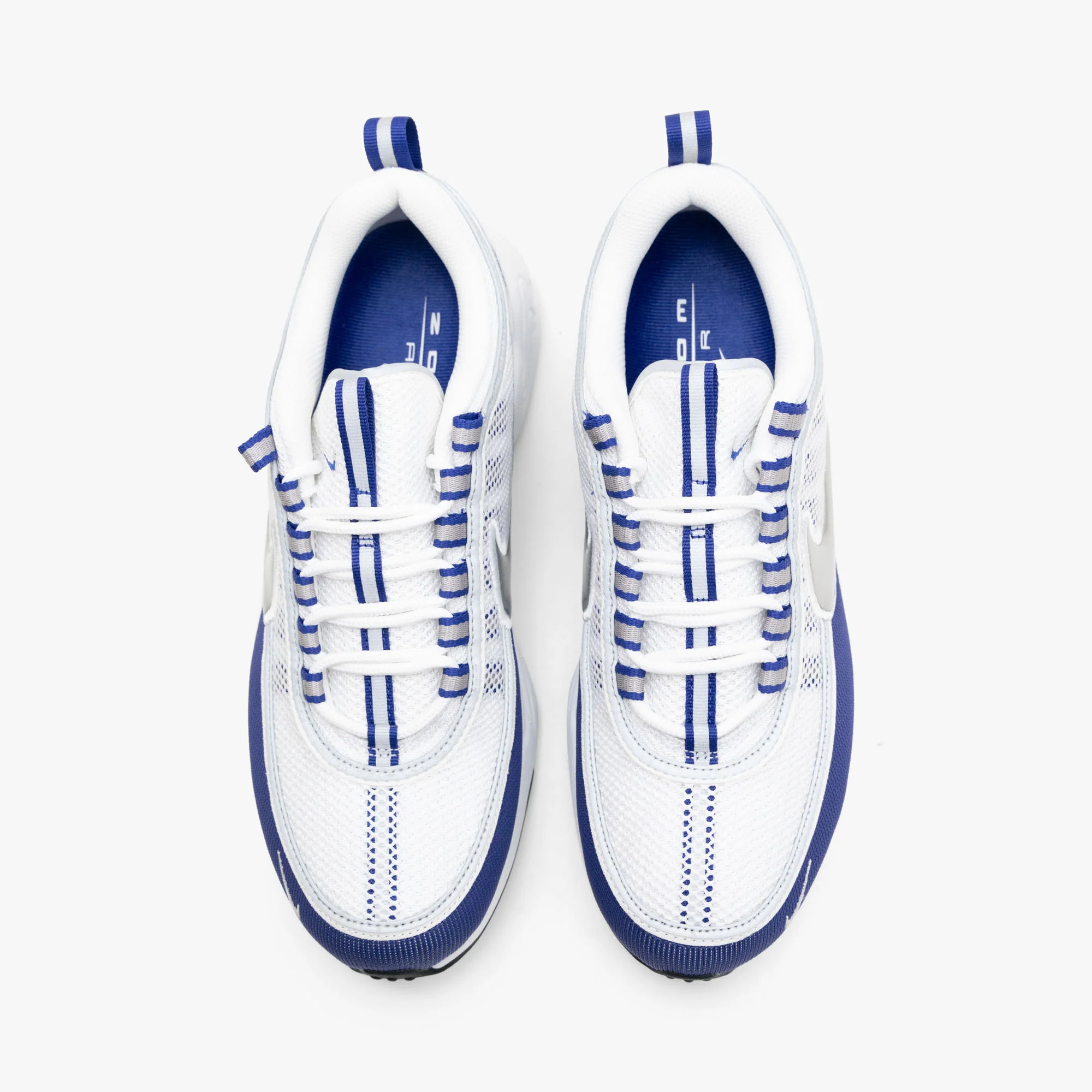 Nike Air Zoom Spiridon SP White / Metallic Silver - Light Concord - Image 5