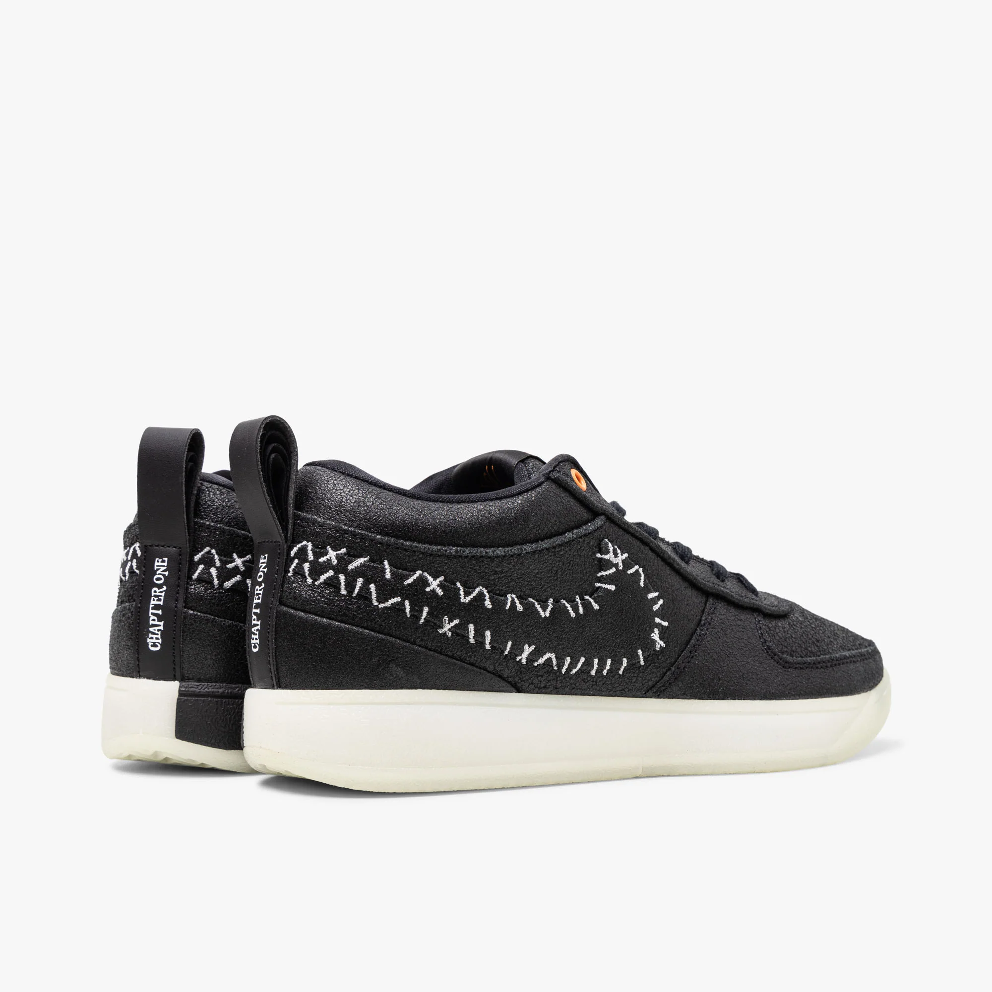 Nike Book 1 Black / Black - White - Clay Orange - Image 4