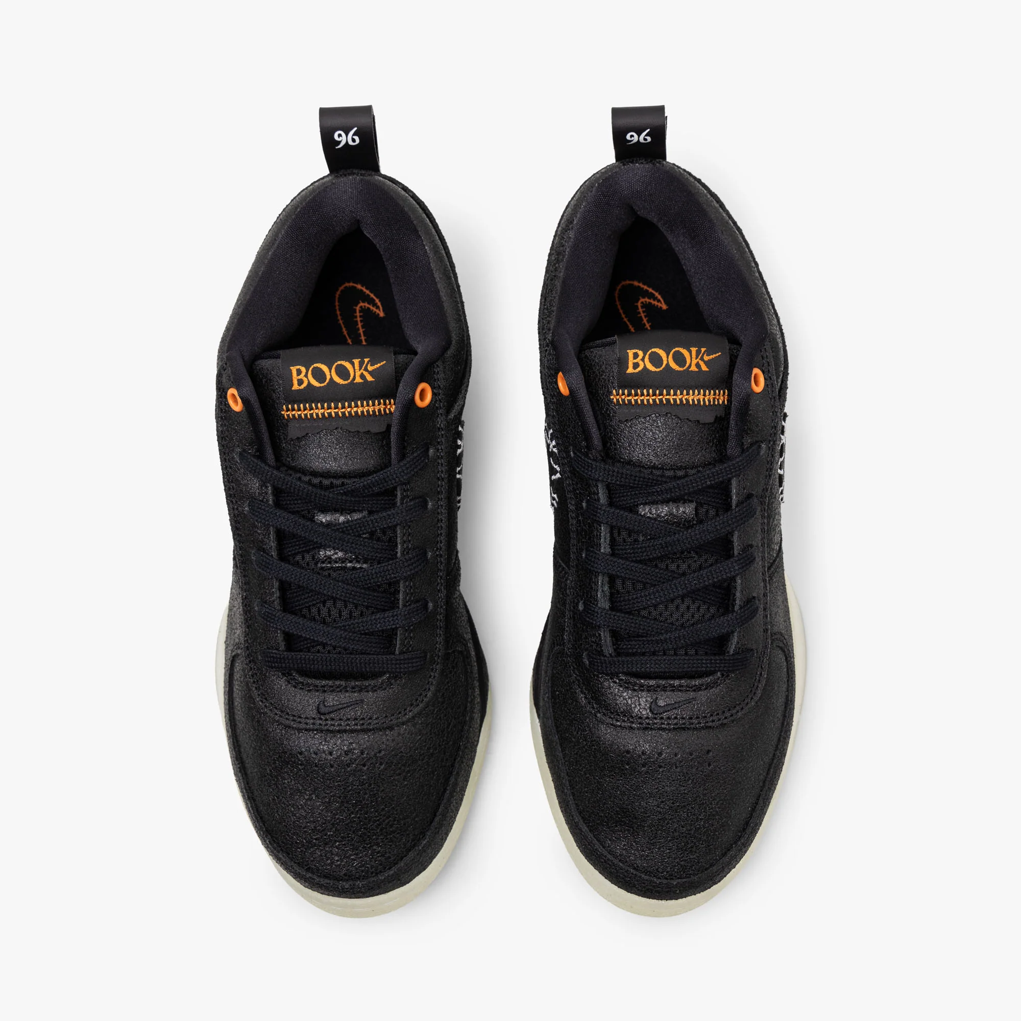 Nike Book 1 Black / Black - White - Clay Orange - Image 5