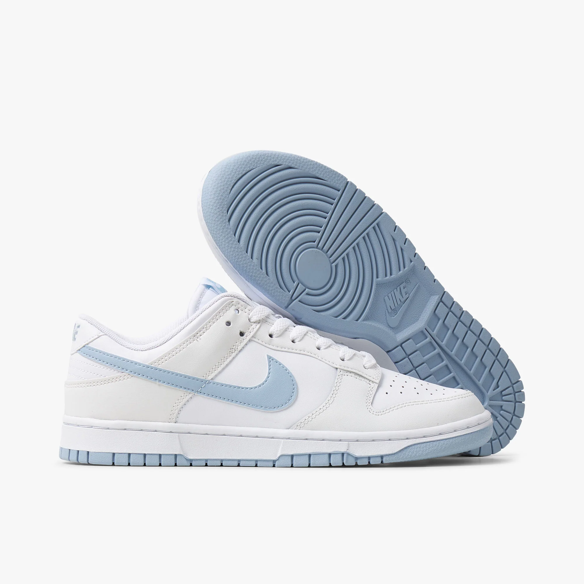 Nike Dunk Low Retro White / Light Armory Blue - Summit White - Image 2