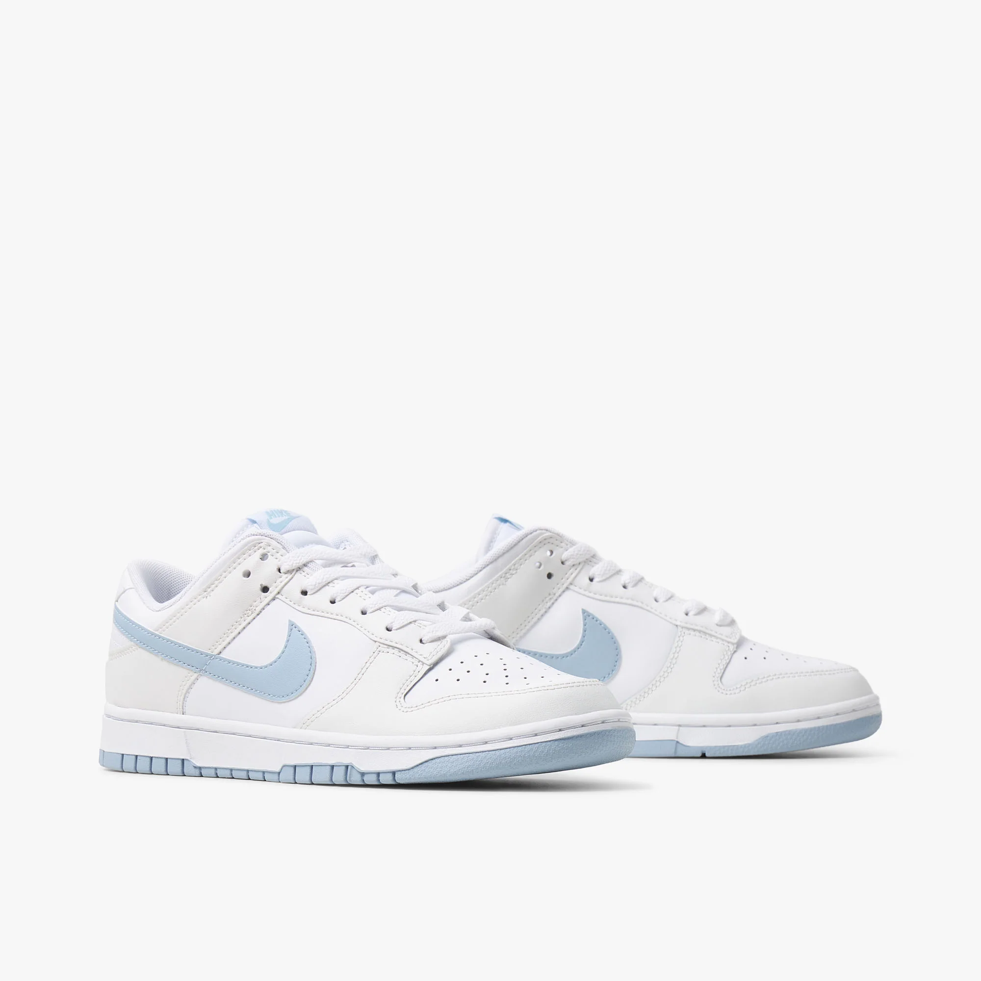 Nike Dunk Low Retro White / Light Armory Blue - Summit White - Image 3