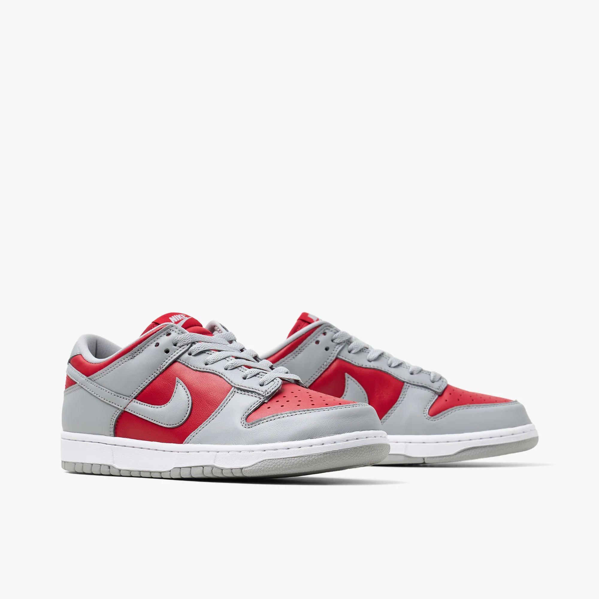 Nike Dunk Low Varsity Red / Silver - White - Image 3