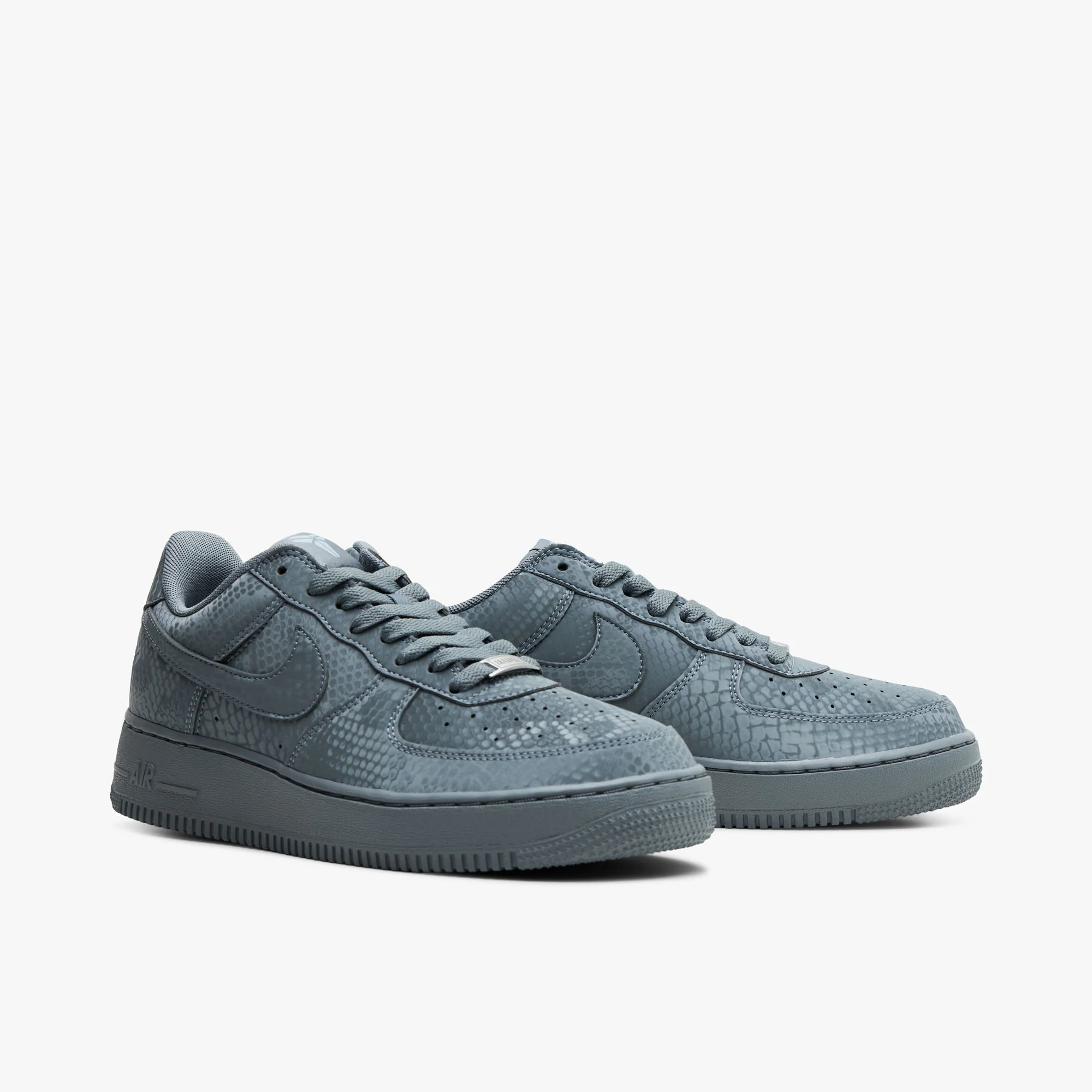 Nike Kobe Air Force 1 Low Cool Grey / Wolf Grey - Image 3