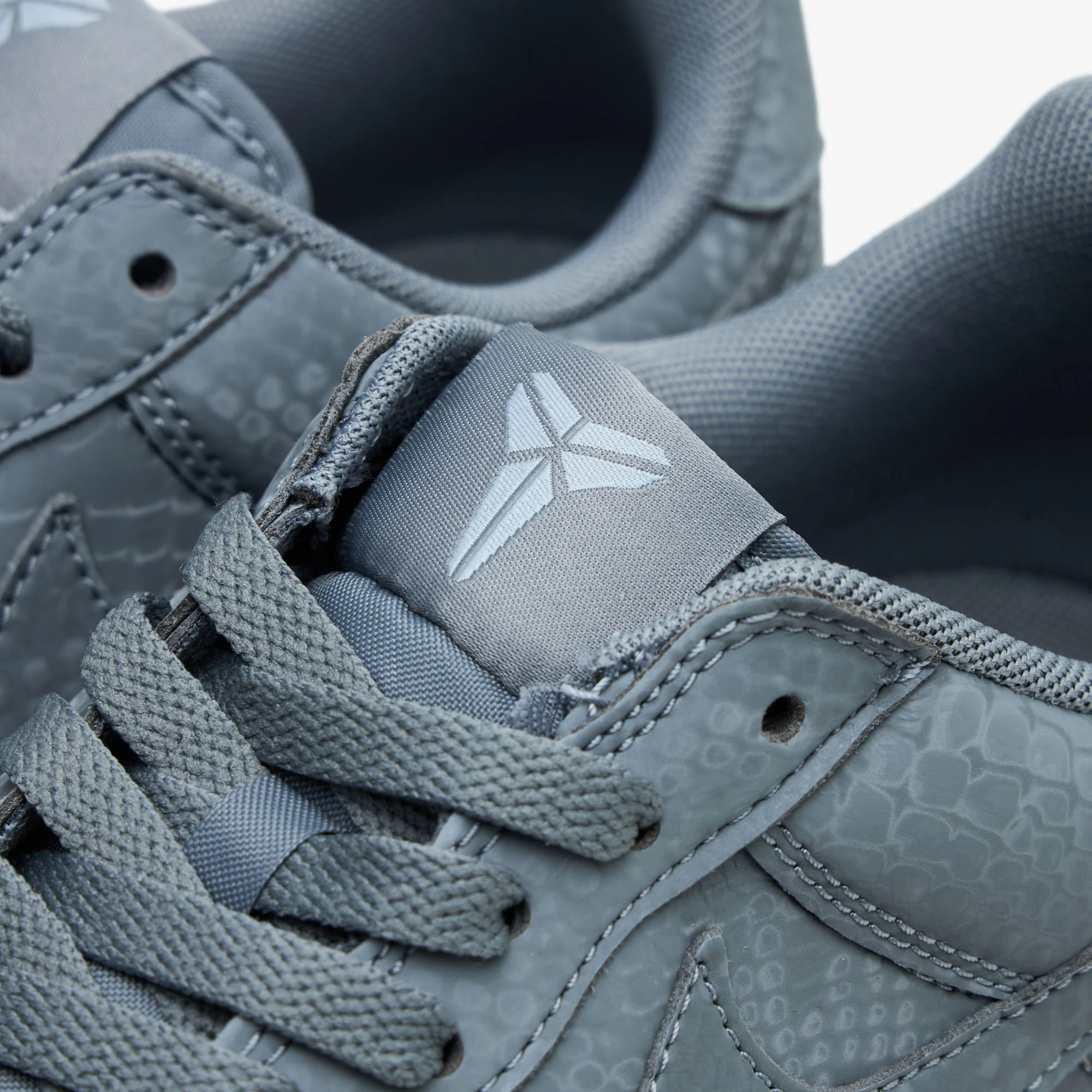 Nike Kobe Air Force 1 Low Cool Grey / Wolf Grey - Image 7