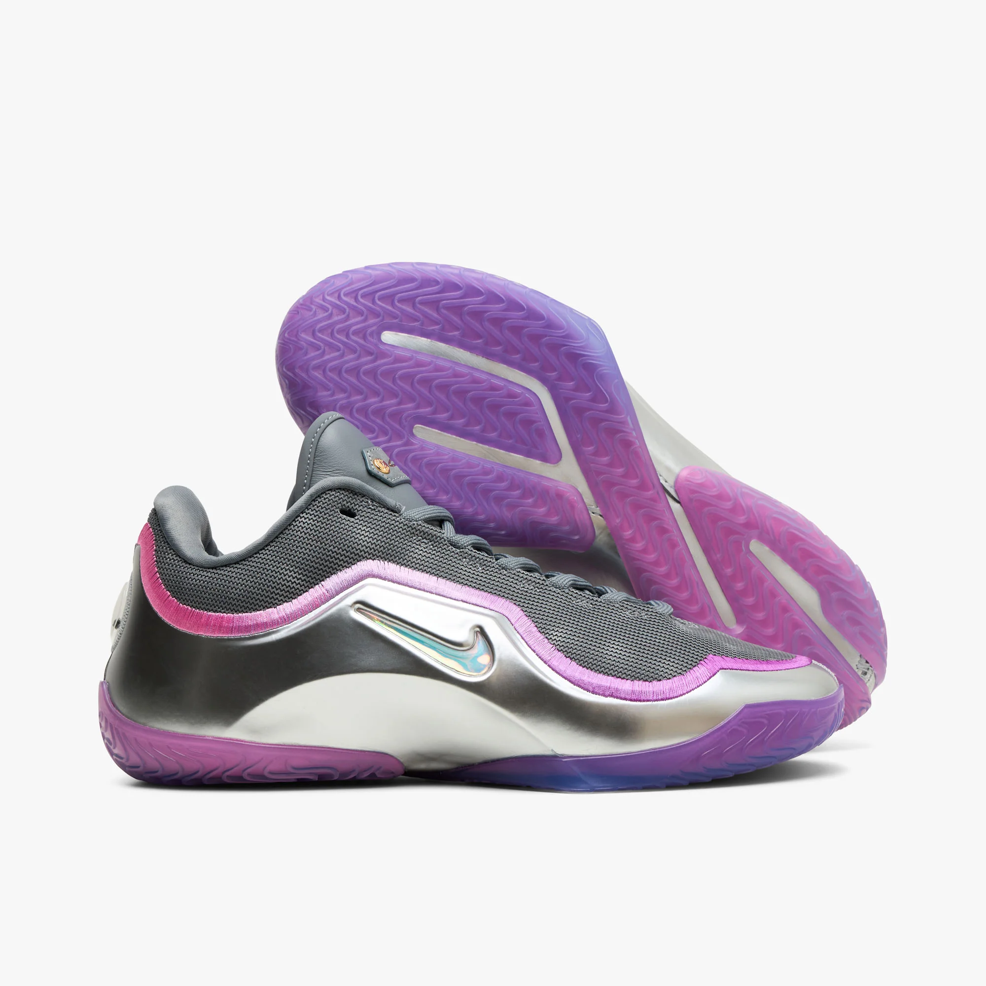 Nike Lebron XXIII Cool Grey / Multicolor - Metallic Silver - Image 2