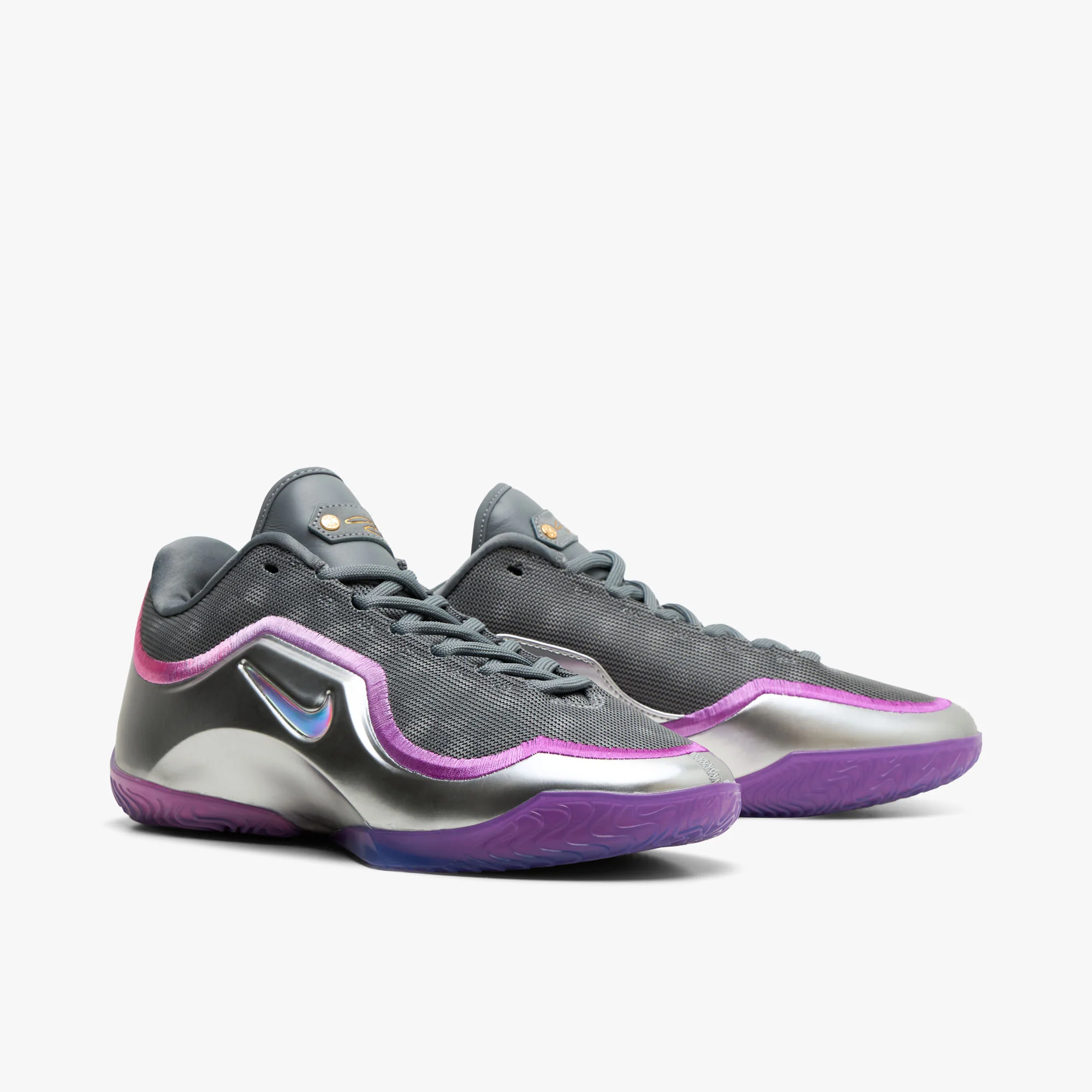 Nike Lebron XXIII Cool Grey / Multicolor - Metallic Silver - Image 3