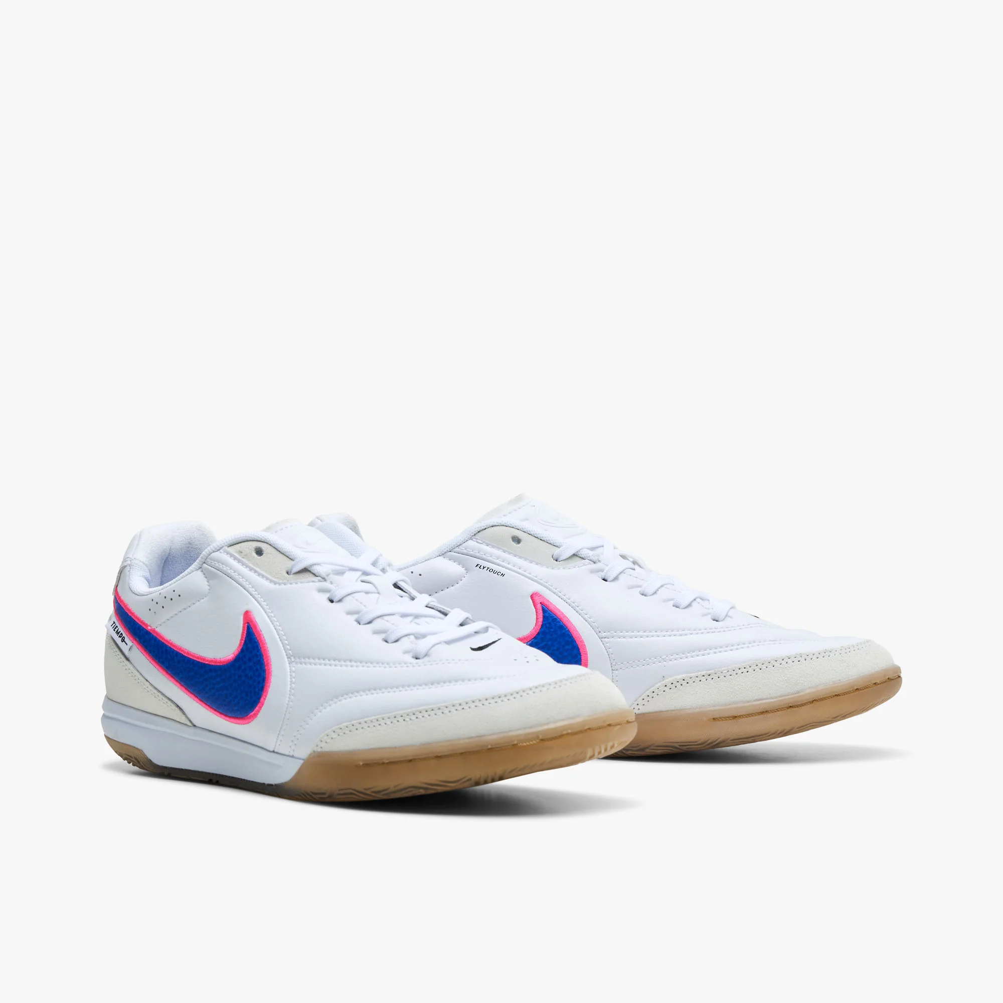 Nike Tiempo Streetgato White / Racer Blue - Pink Blast - Image 3