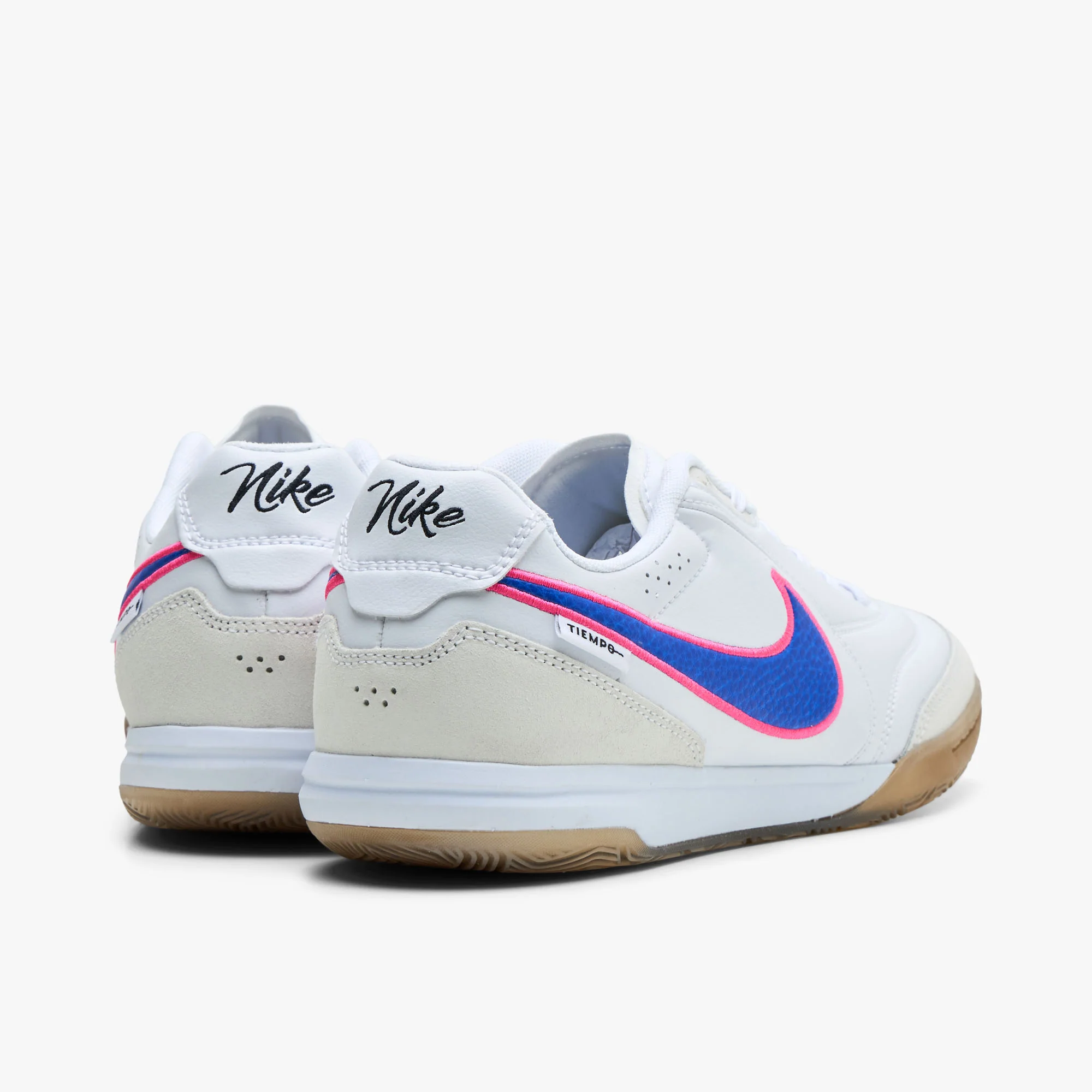 Nike Tiempo Streetgato White / Racer Blue - Pink Blast - Image 4