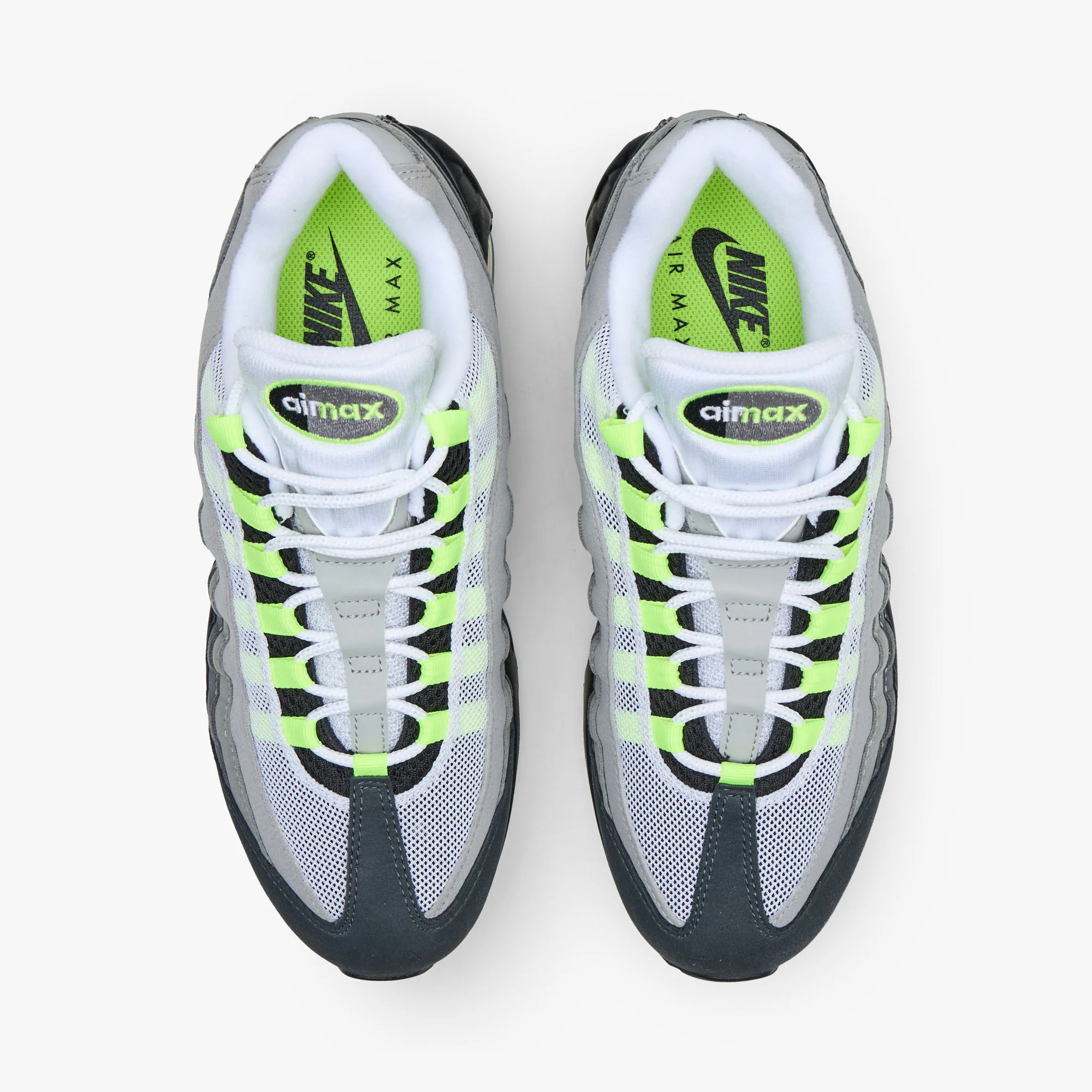 Nike Women's Air Max 95 OG Black / Neon Yellow - Image 5