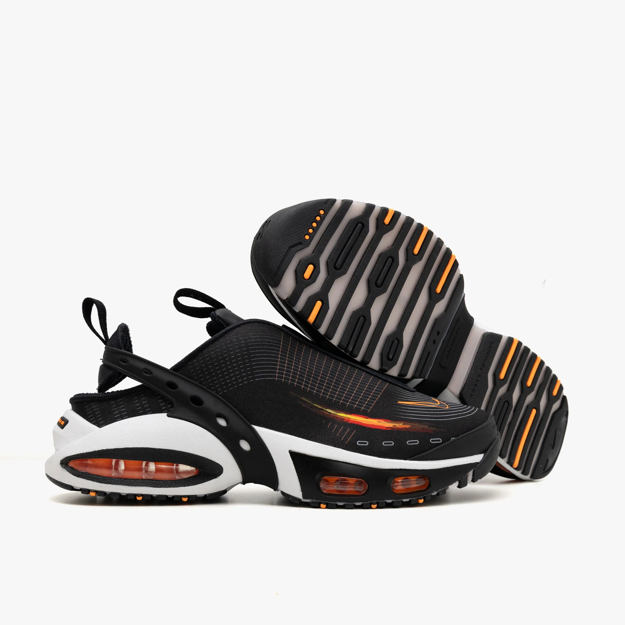 Nike Women's Air Max Craze Black / Bright Citrus - White - Image 2