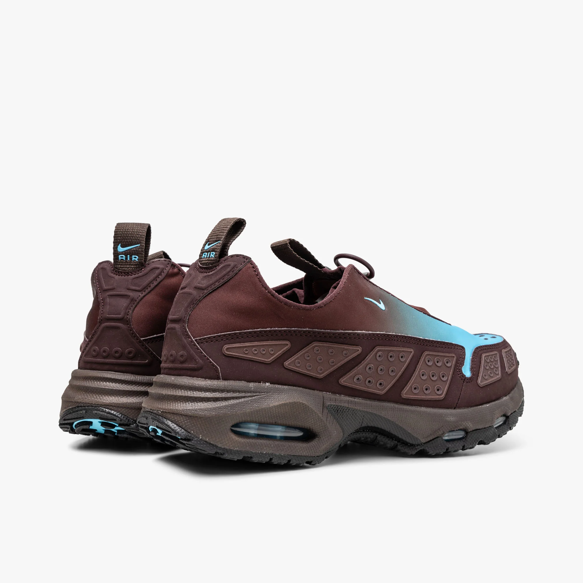 Nike Women's Air Max SNDR Burgundy Crush / Baltic Blue - Baroque Brown - Image 4