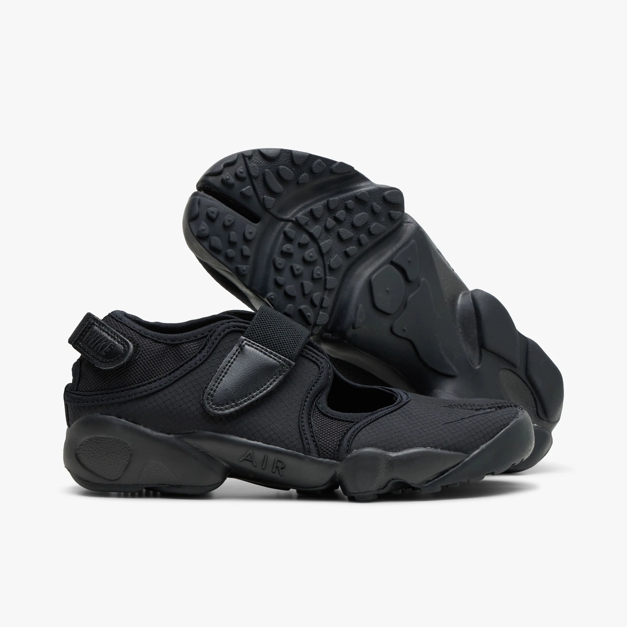 Nike Women's Air Rift Breathe Black / Black - White - Image 2