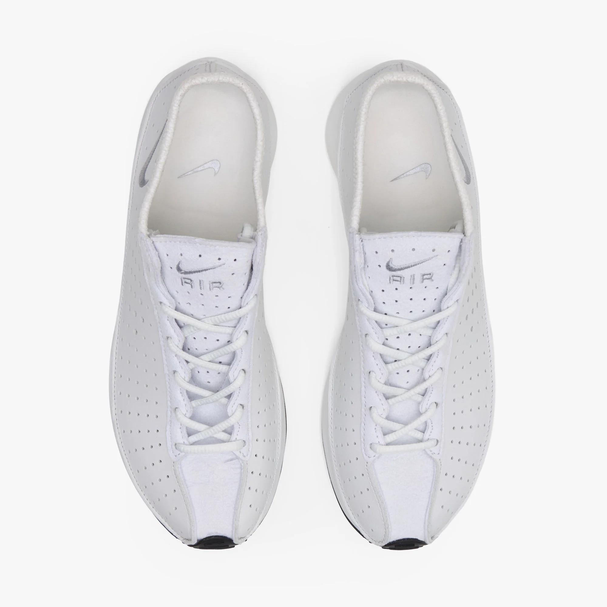 Nike Women's Air Superfly White / Metallic Silver - Black - Image 5