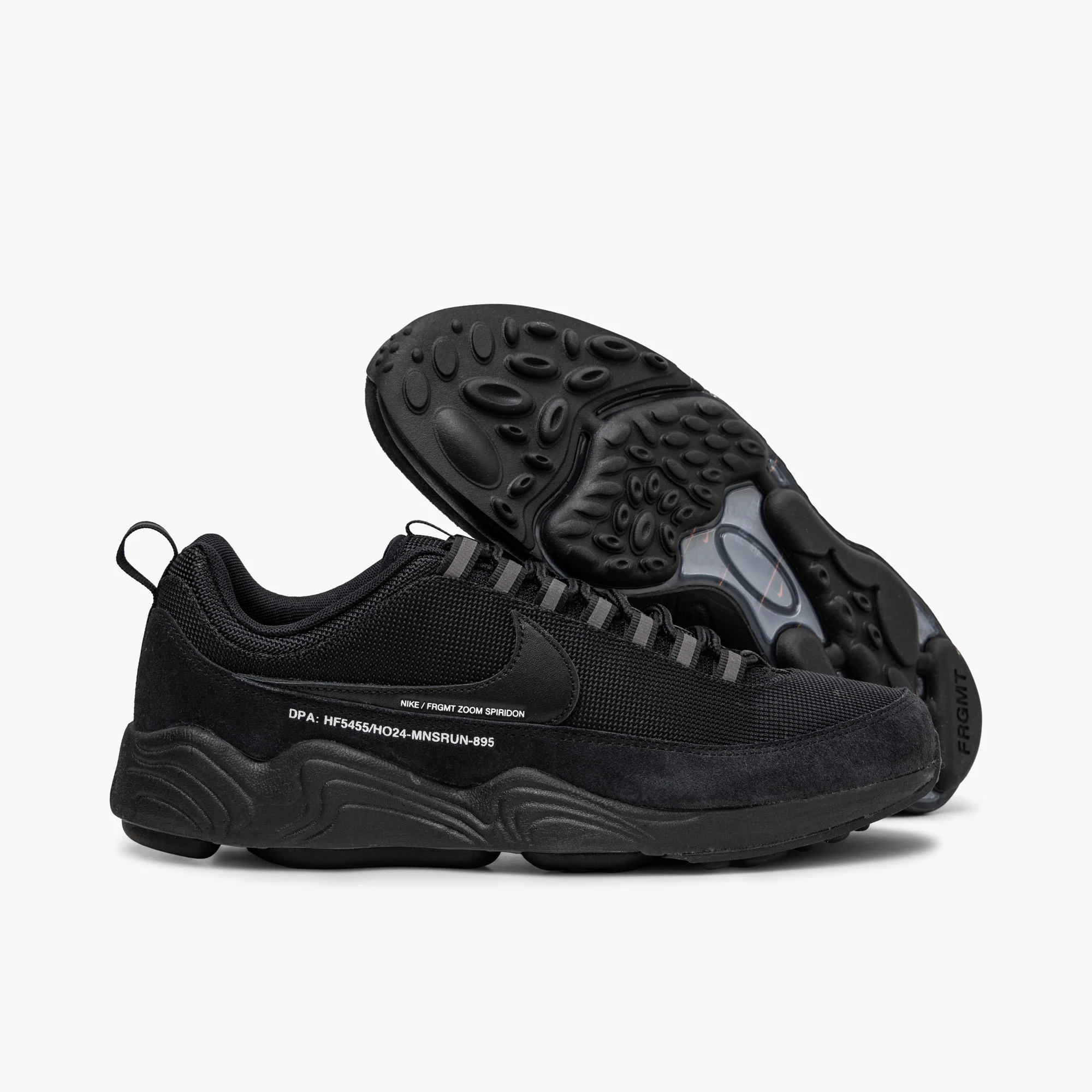Nike x fragment design Air Zoom Spiridon SP Black / Black - Black - Image 2