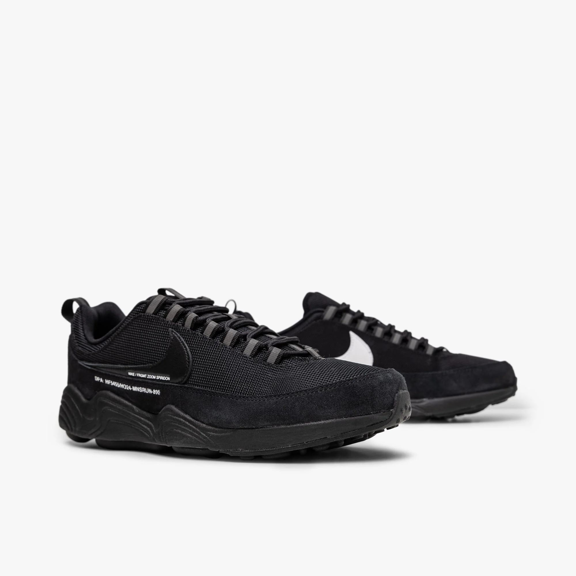 Nike x fragment design Air Zoom Spiridon SP Black / Black - Black - Image 3