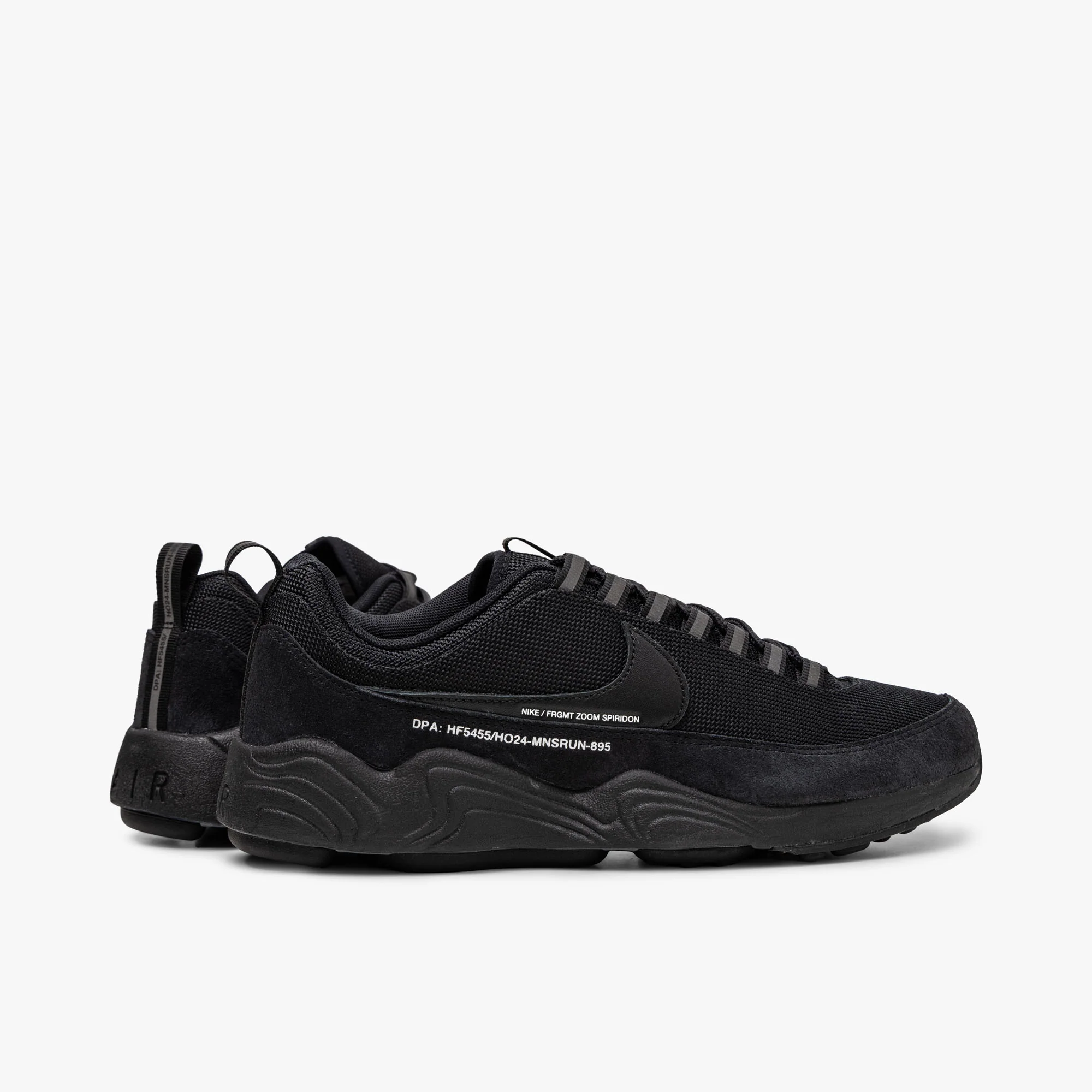Nike x fragment design Air Zoom Spiridon SP Black / Black - Black - Image 4