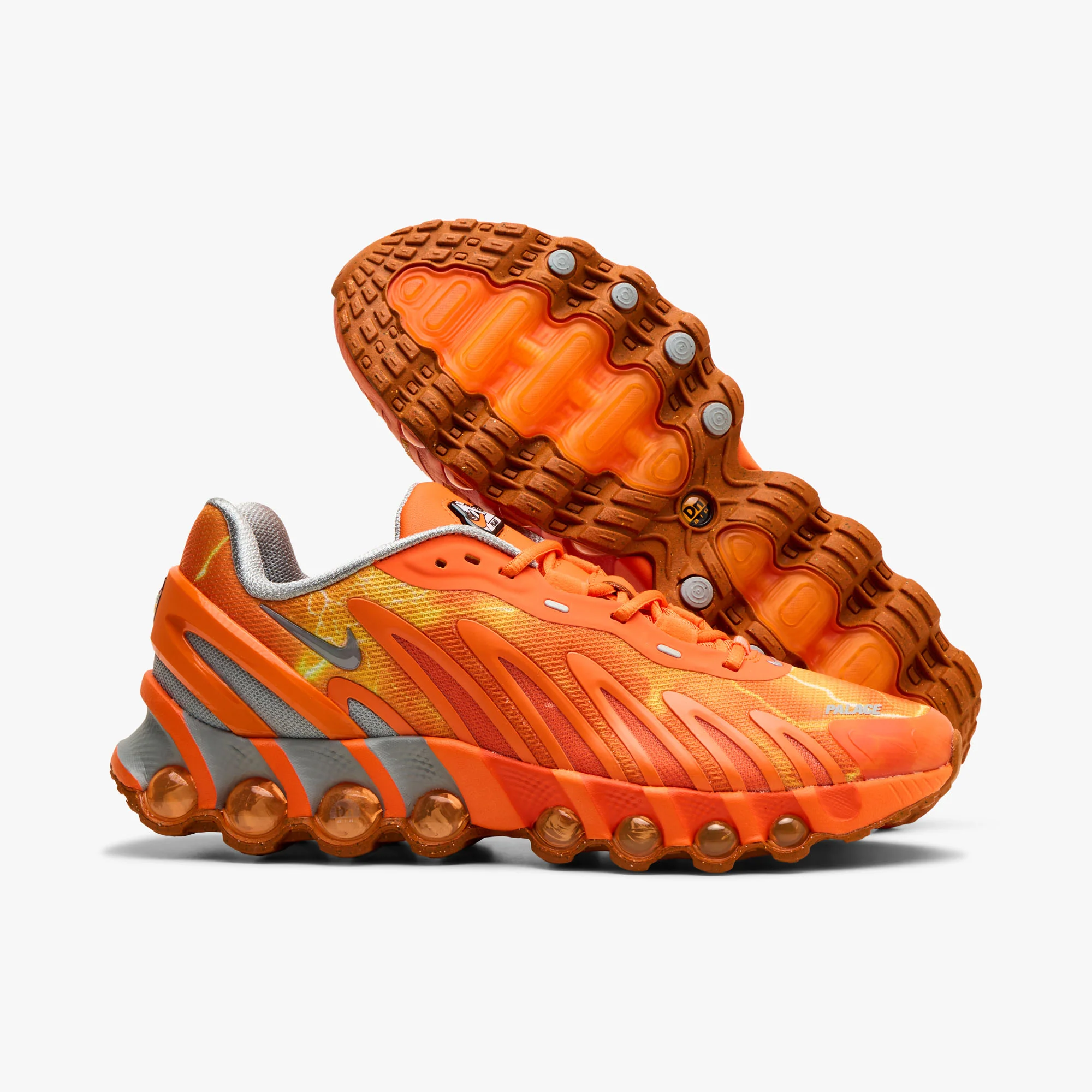 Nike x Palace Air Max DN8 SP - Safety Orange / Particle Grey - Black - Image 2