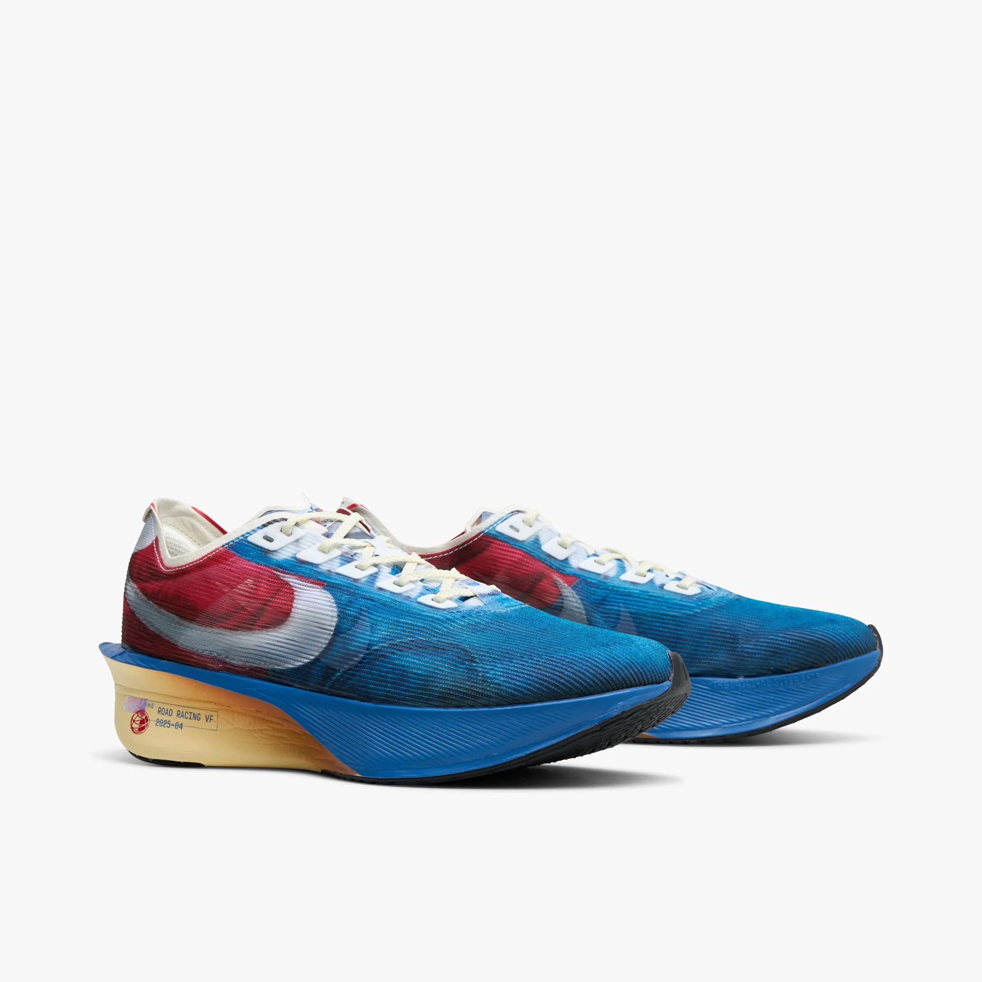 Nike Vaporfly Next% 4 PRM Multi-Colour / Mountain Blue - Fire Red - Image 3