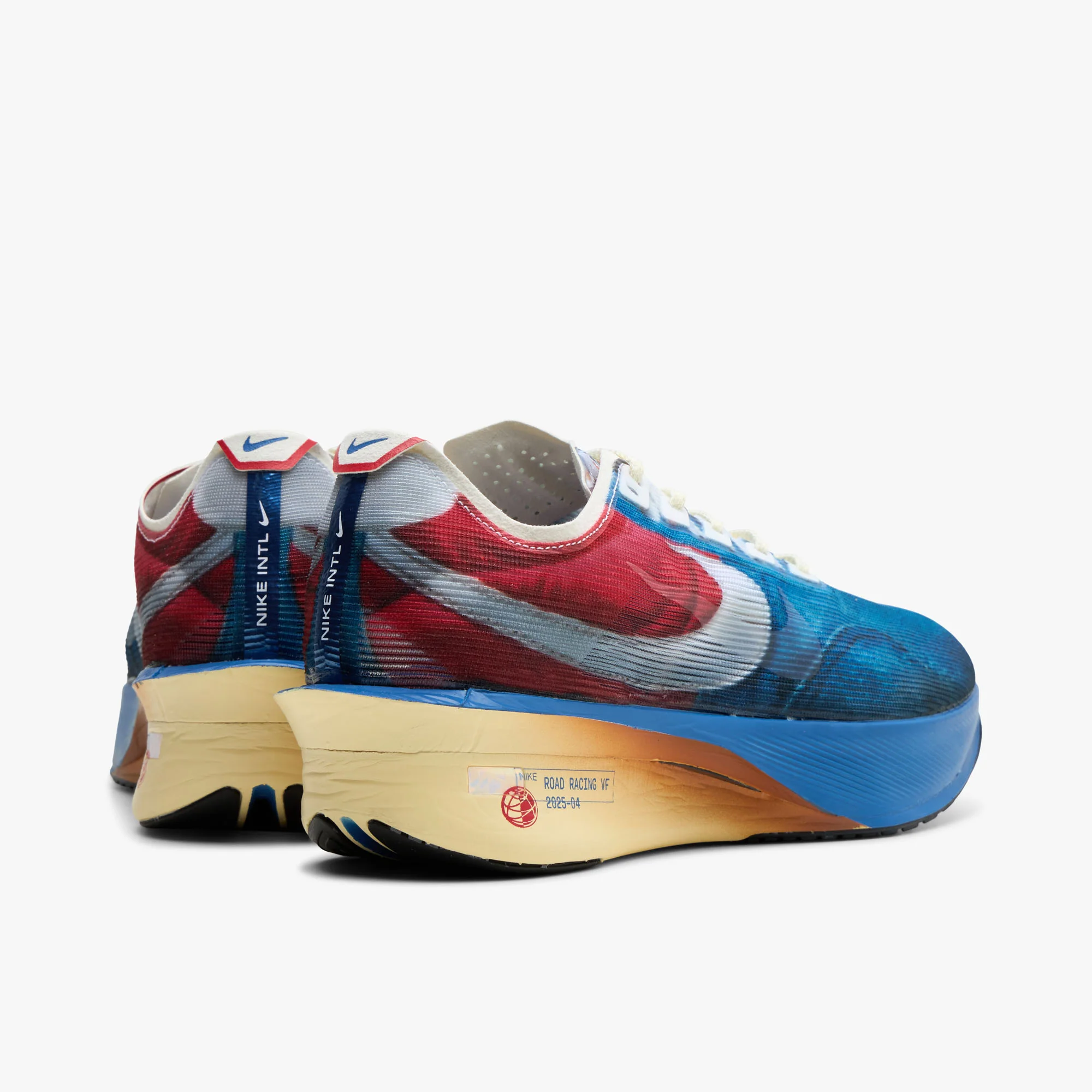 Nike Vaporfly Next% 4 PRM Multi-Colour / Mountain Blue - Fire Red - Image 4
