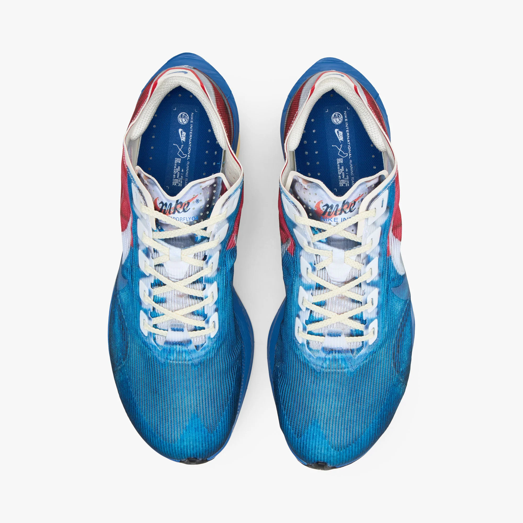 Nike Vaporfly Next% 4 PRM Multi-Colour / Mountain Blue - Fire Red - Image 5
