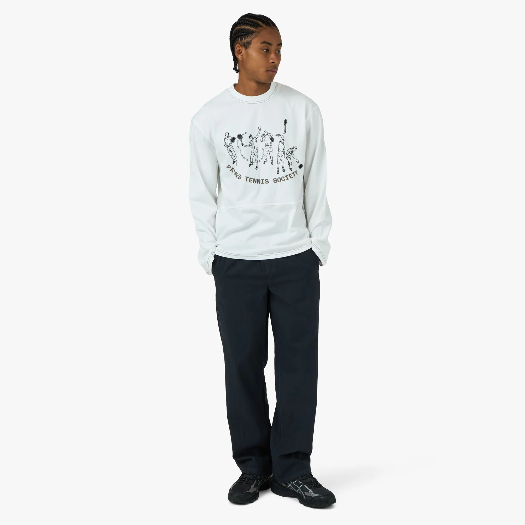 Palmes Practice Tennis Top Off-White - Image 6