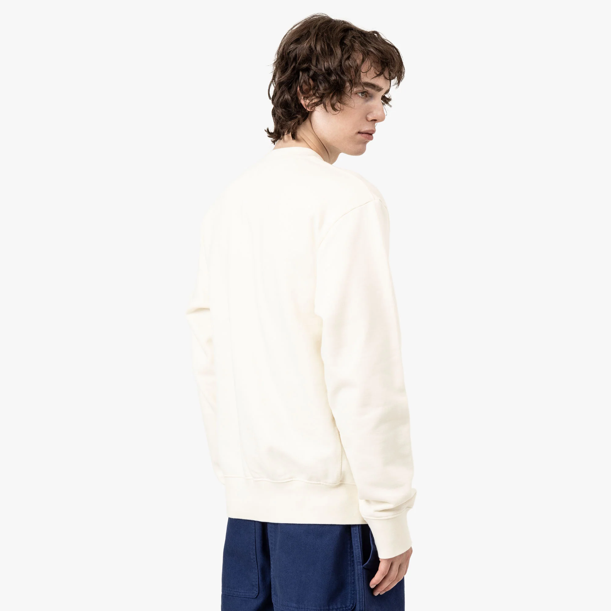 Palmes Tourney Crewneck Off White - Image 3