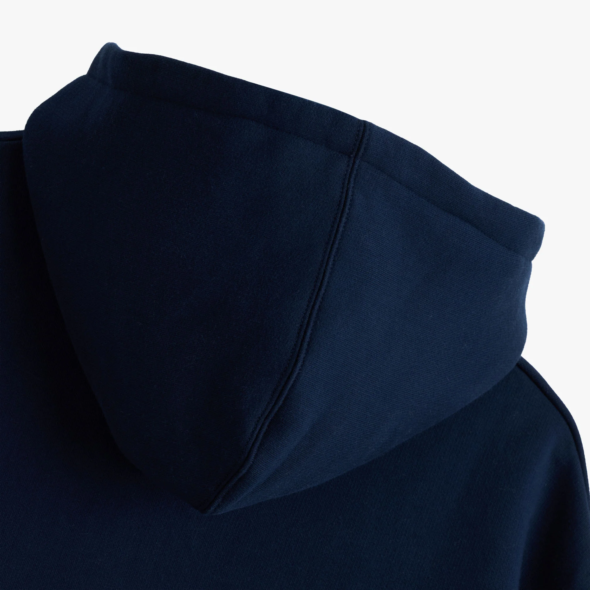 Patta Chenille Logo Hooded Sweater / Navy - Image 3