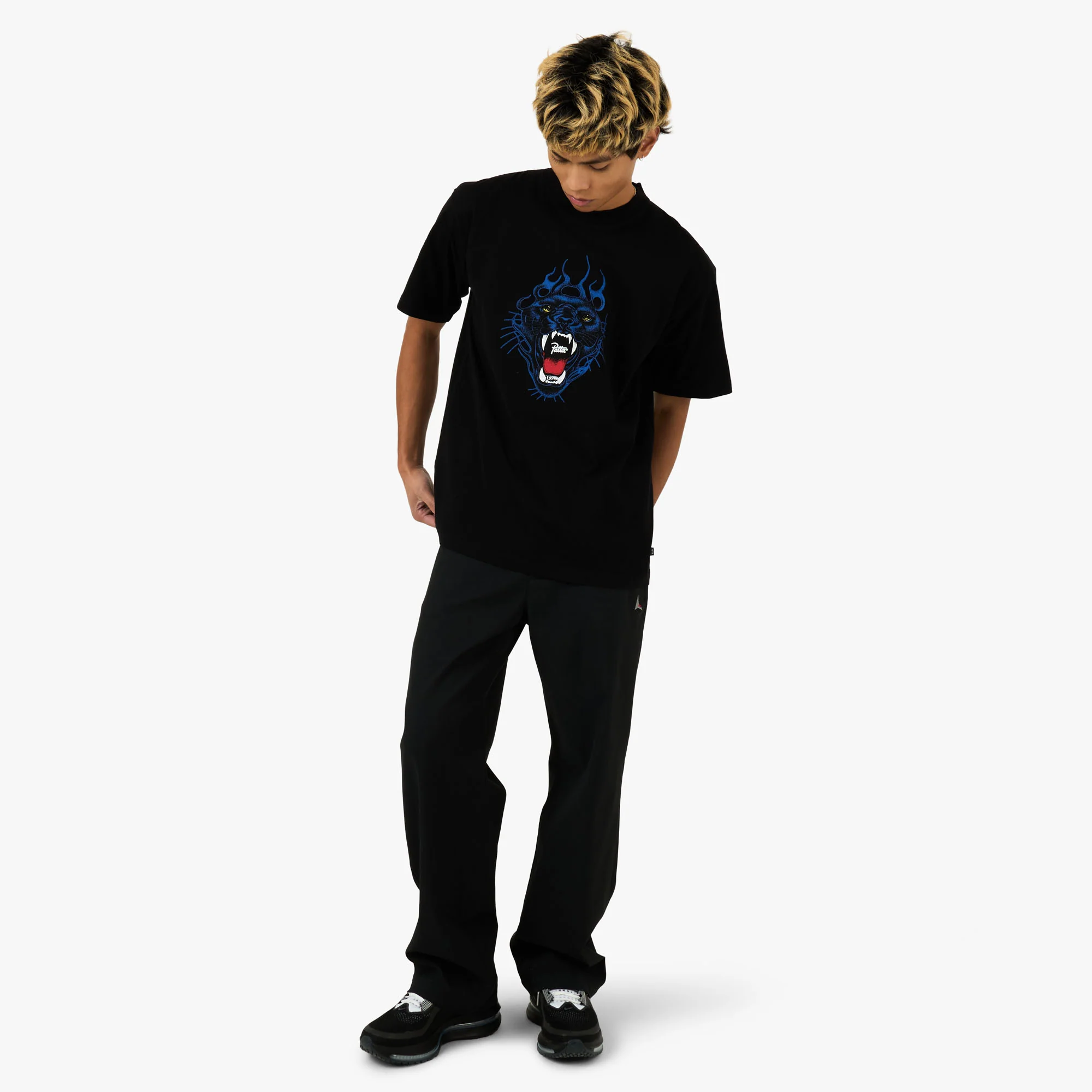 Patta Fire Panther T-Shirt Black - Image 6