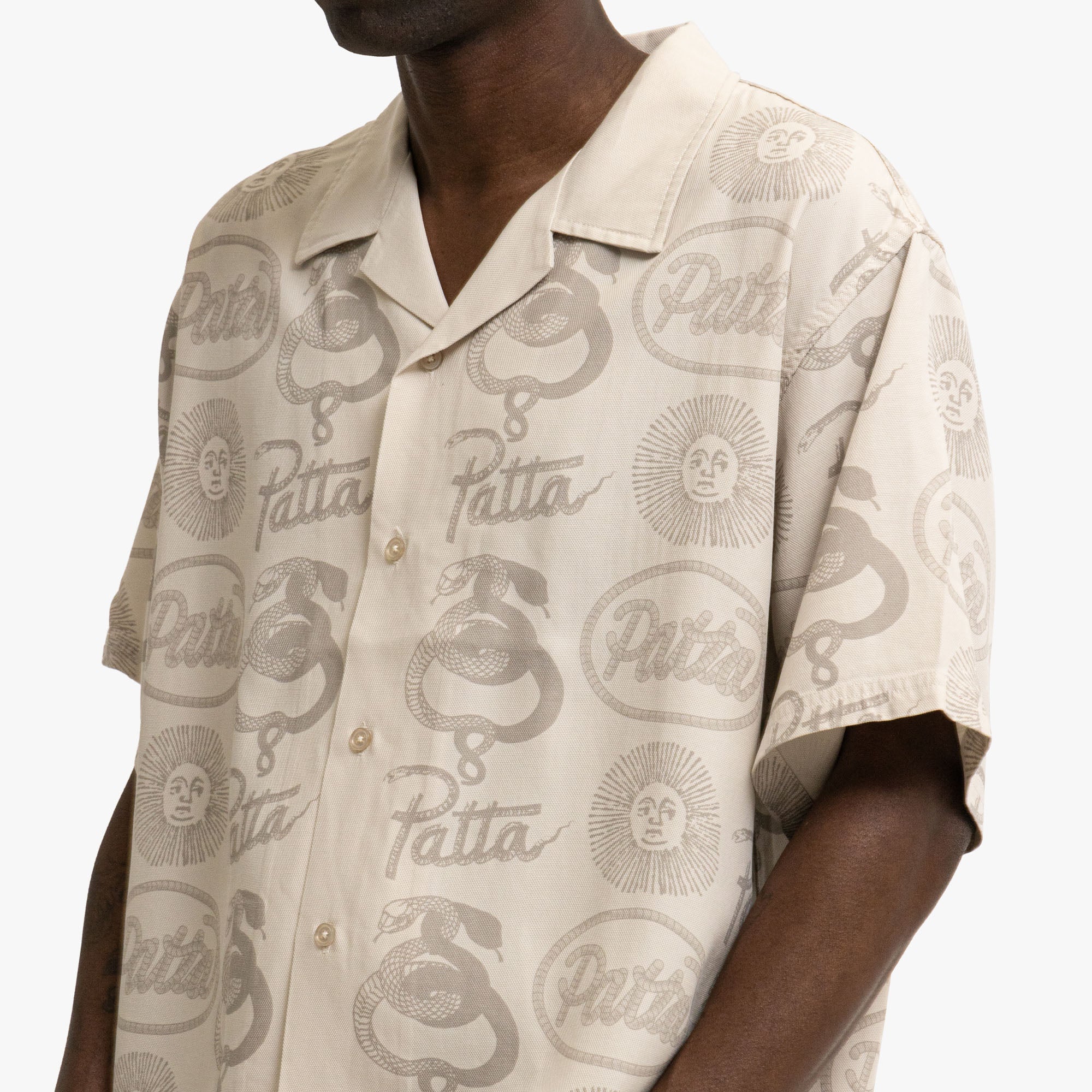 Patta Serpentes Summer Shirt Pumice Stone - Image 4