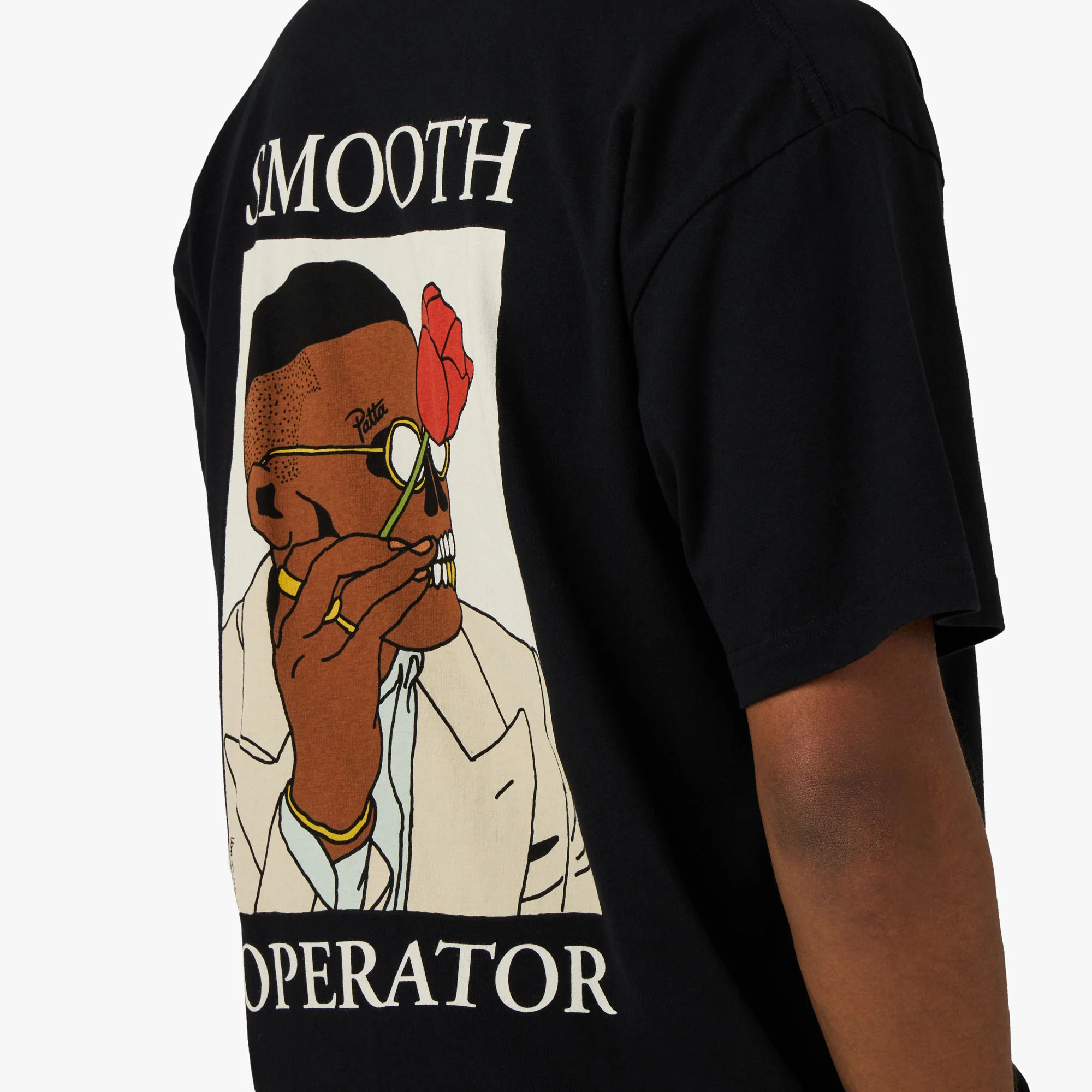 Patta Smooth Operator T-Shirt Black - Image 5