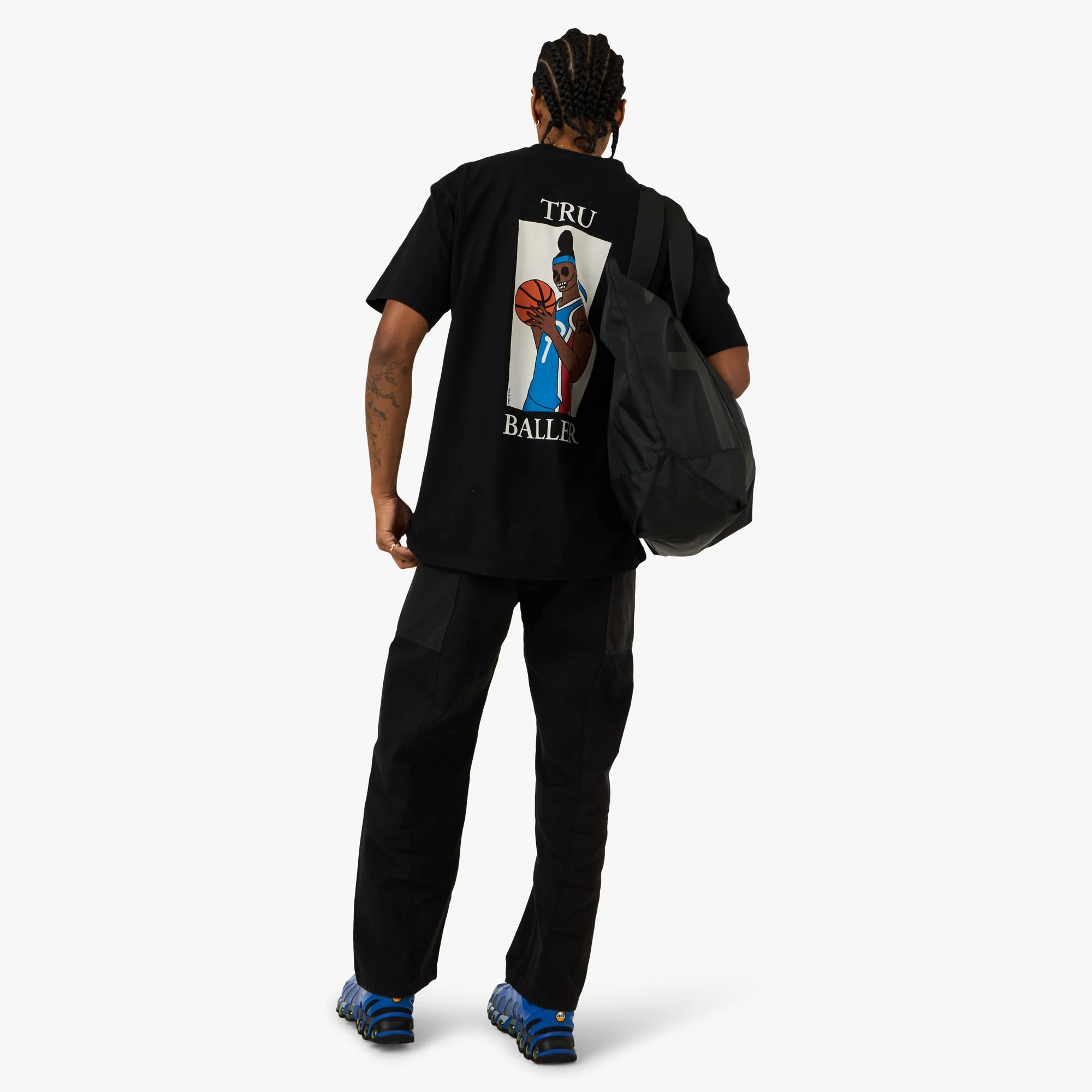 Patta Tru Baller T-Shirt Black - Image 6