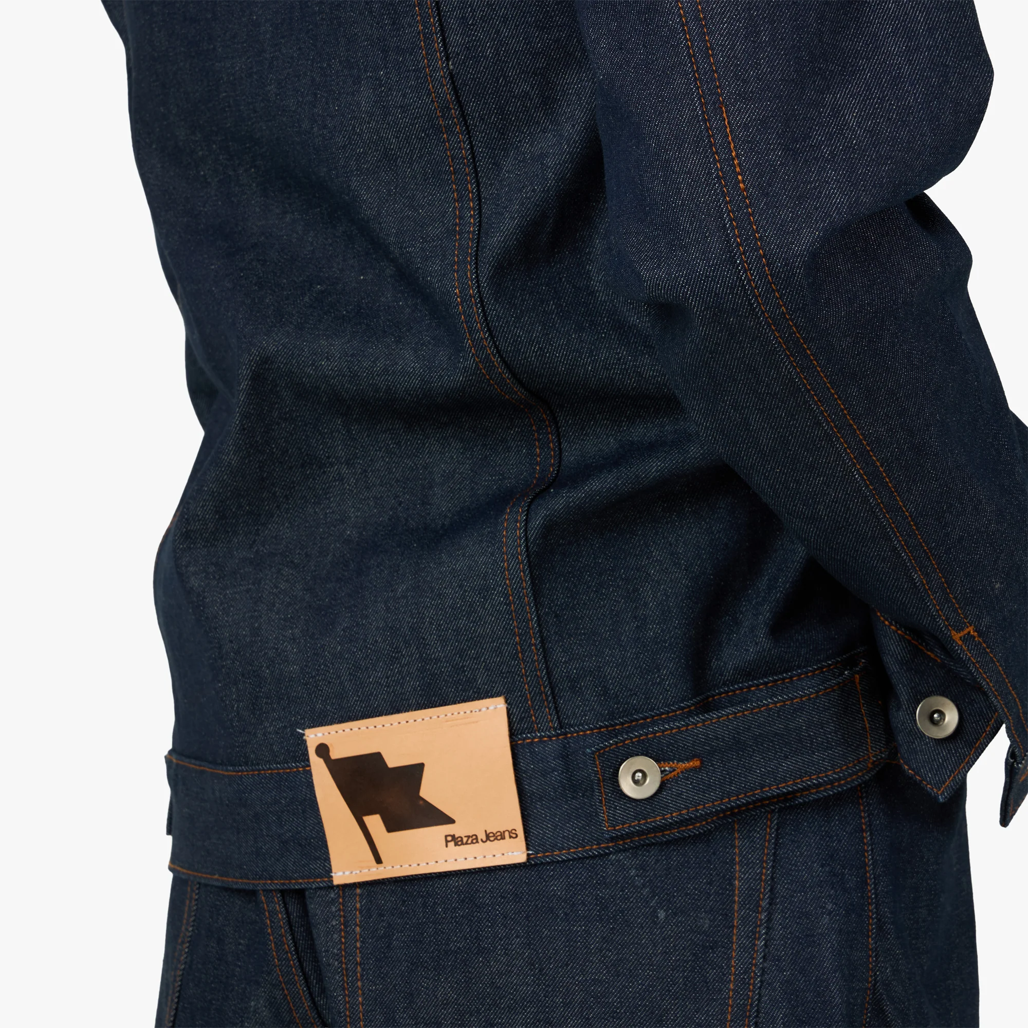PlazaWorks Modern Type 2 Denim Jacket Indigo Raw - Image 5
