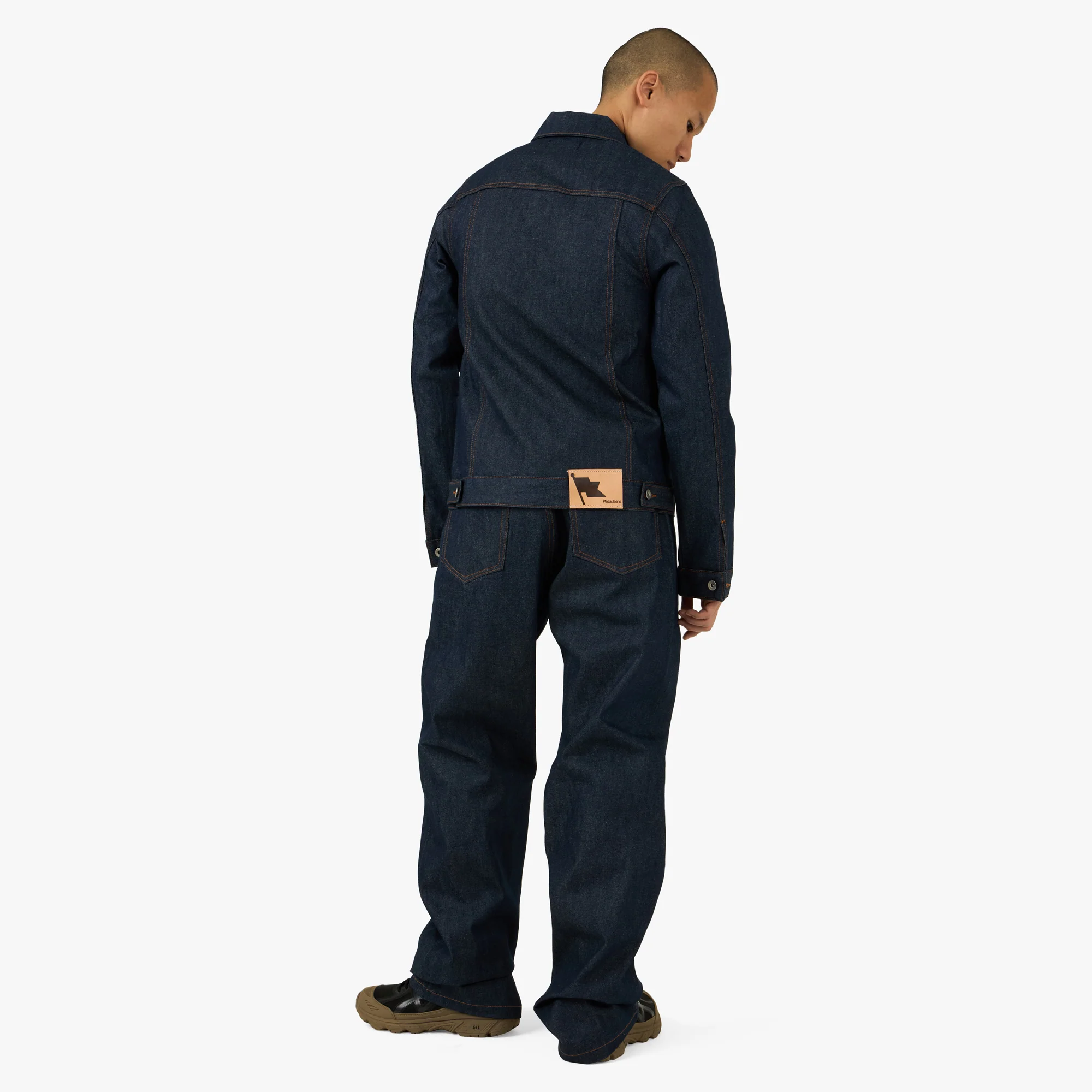 PlazaWorks Modern Type 2 Denim Jacket Indigo Raw - Image 7