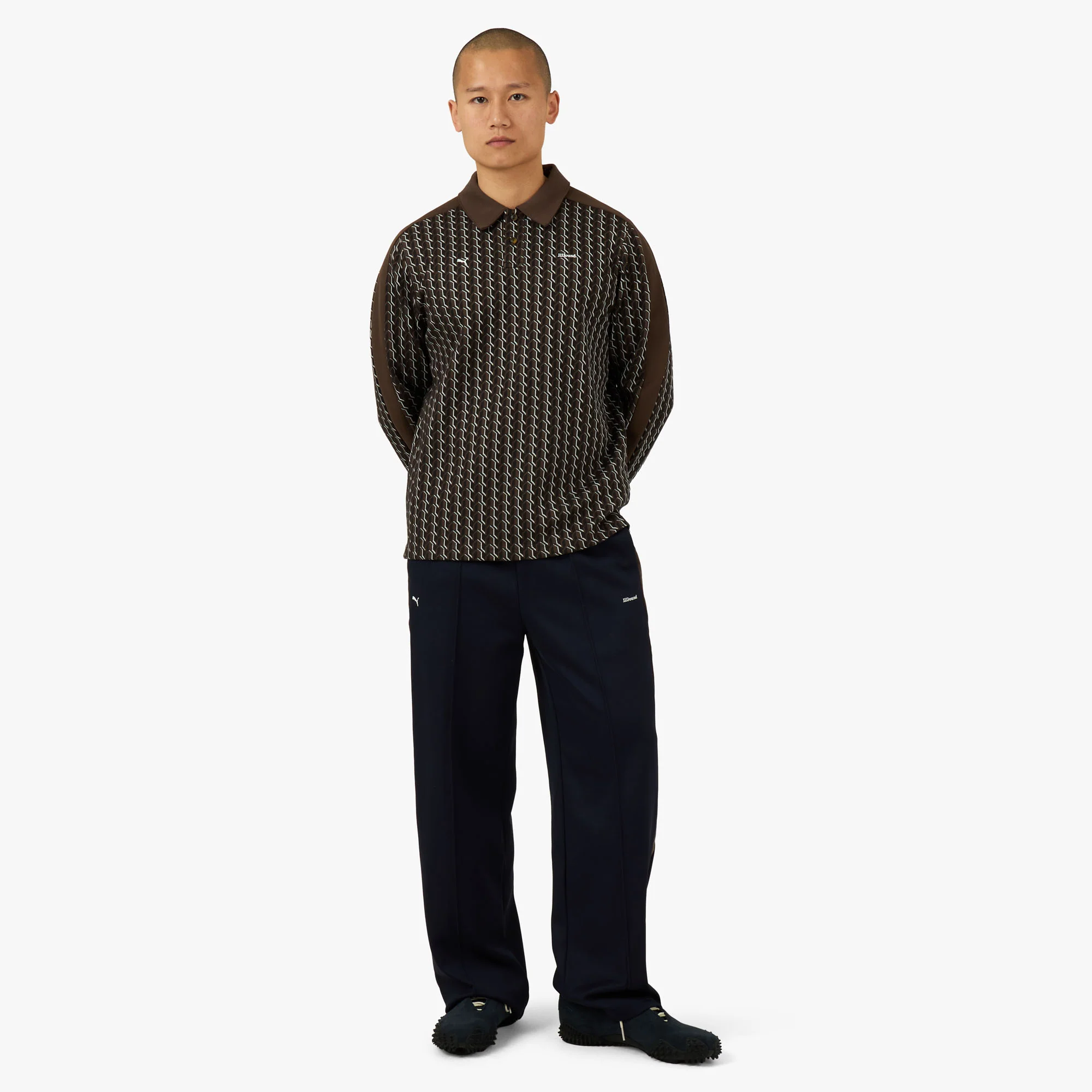 PUMA x JJJJound T7 Track Pants New Navy - Image 6