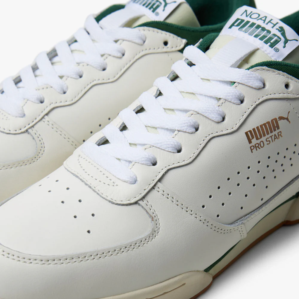 Puma x Noah Pro Star Off White / Green - Image 6