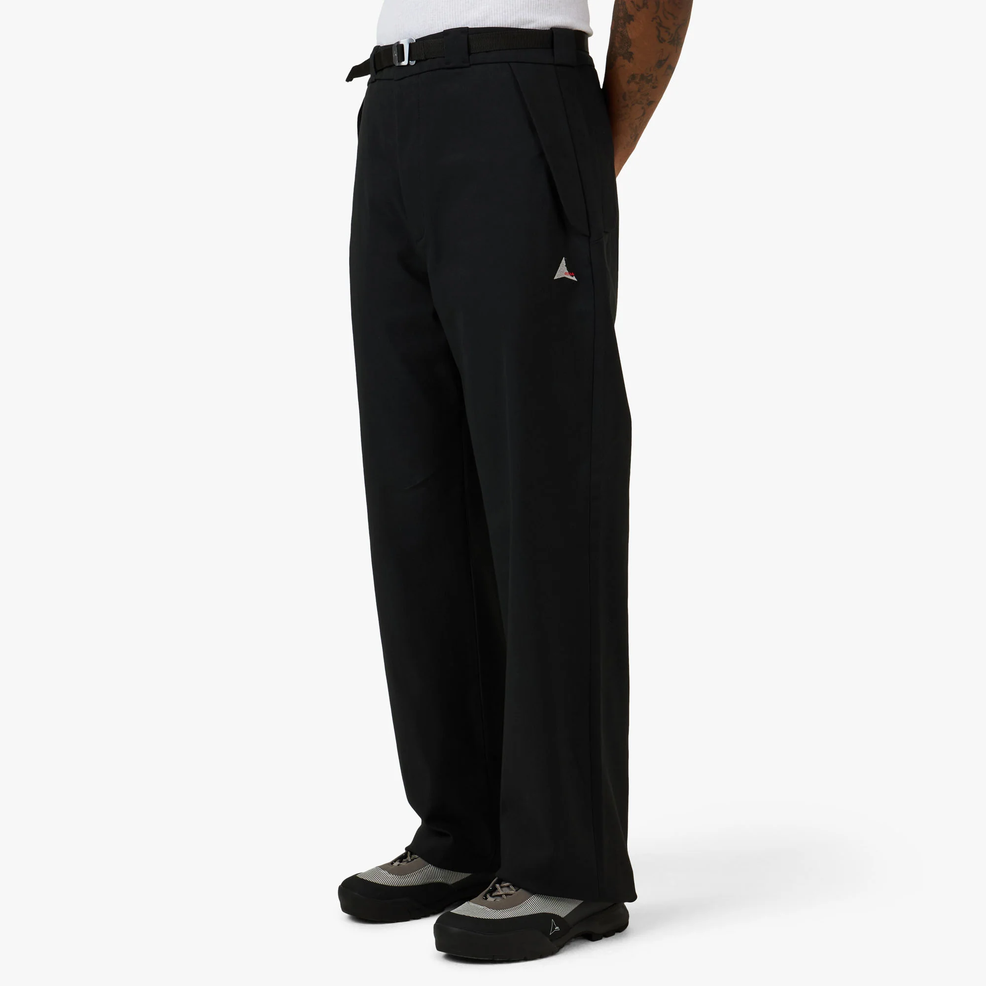 ROA Buckle Chino Pant Black - Image 3