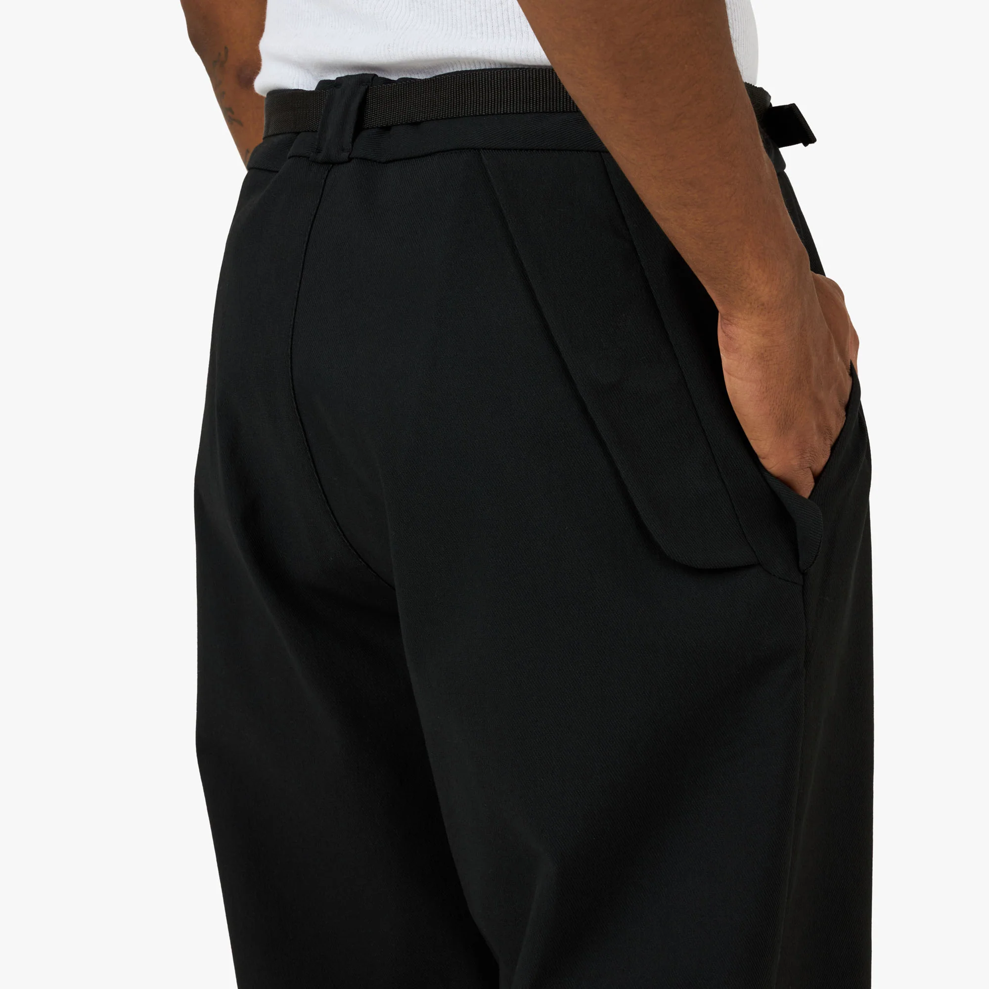 ROA Buckle Chino Pant Black - Image 5