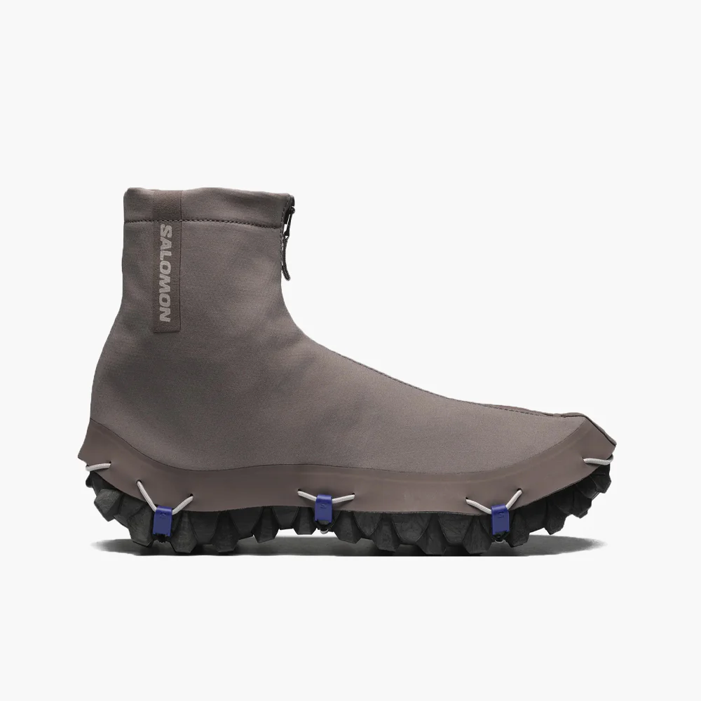 Salomon Snowclog Advanced Iron / Silver Cloud / Clematis Blue - Image 8