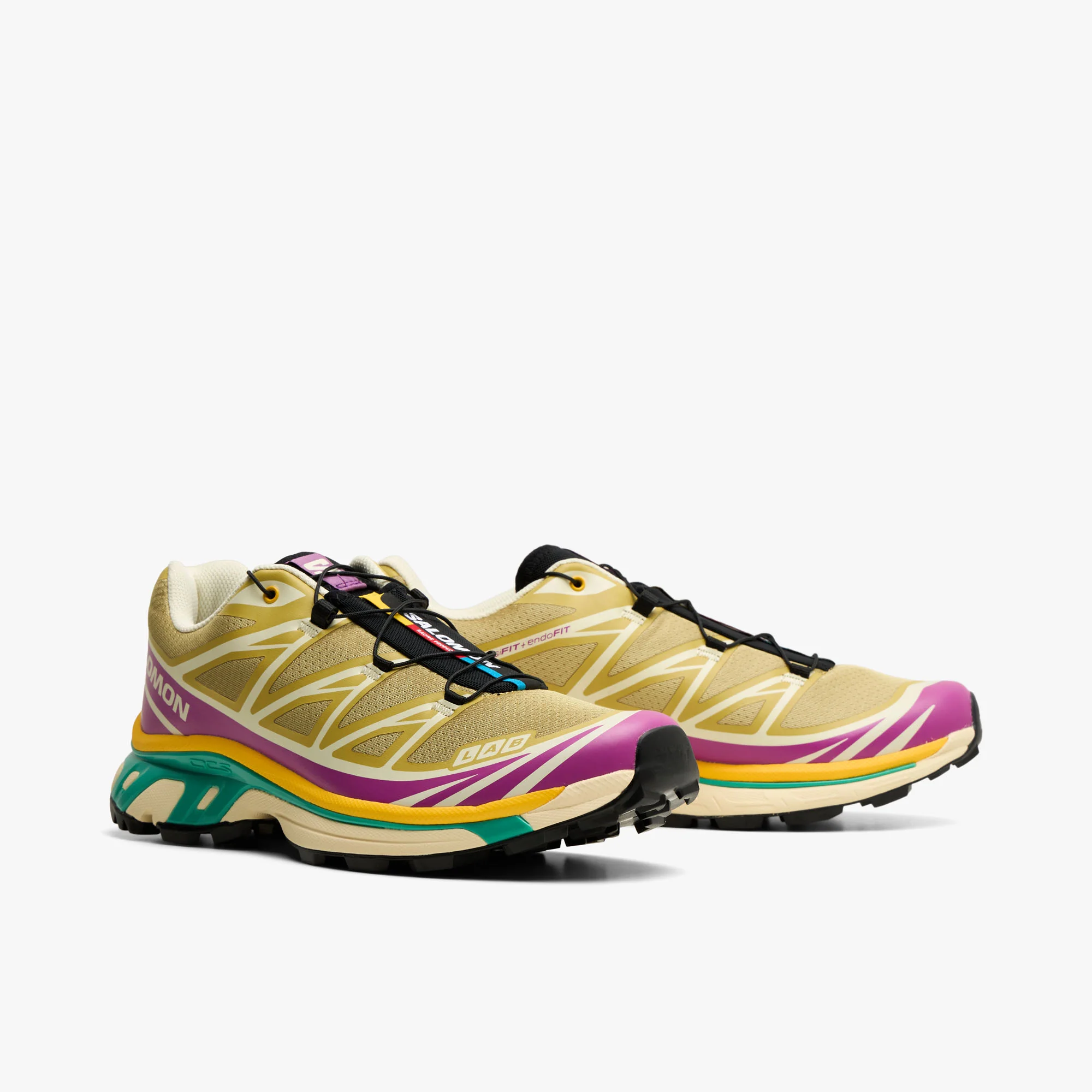 Salomon XT-6 Antique Gold / Transparent Yellow - Image 3