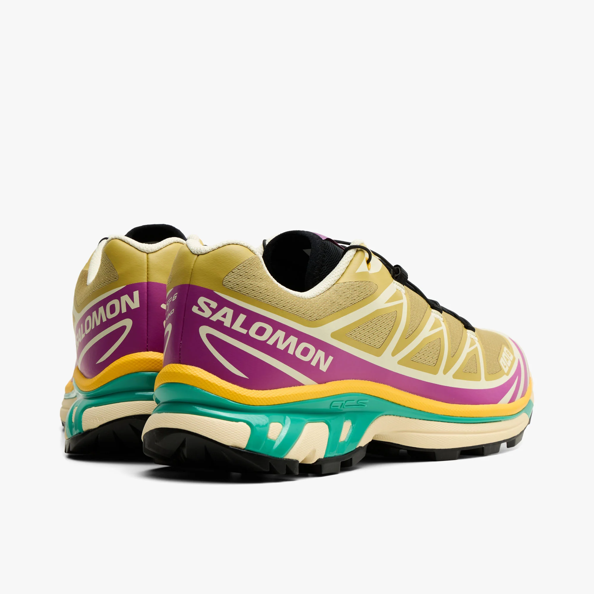 Salomon XT-6 Antique Gold / Transparent Yellow - Image 4