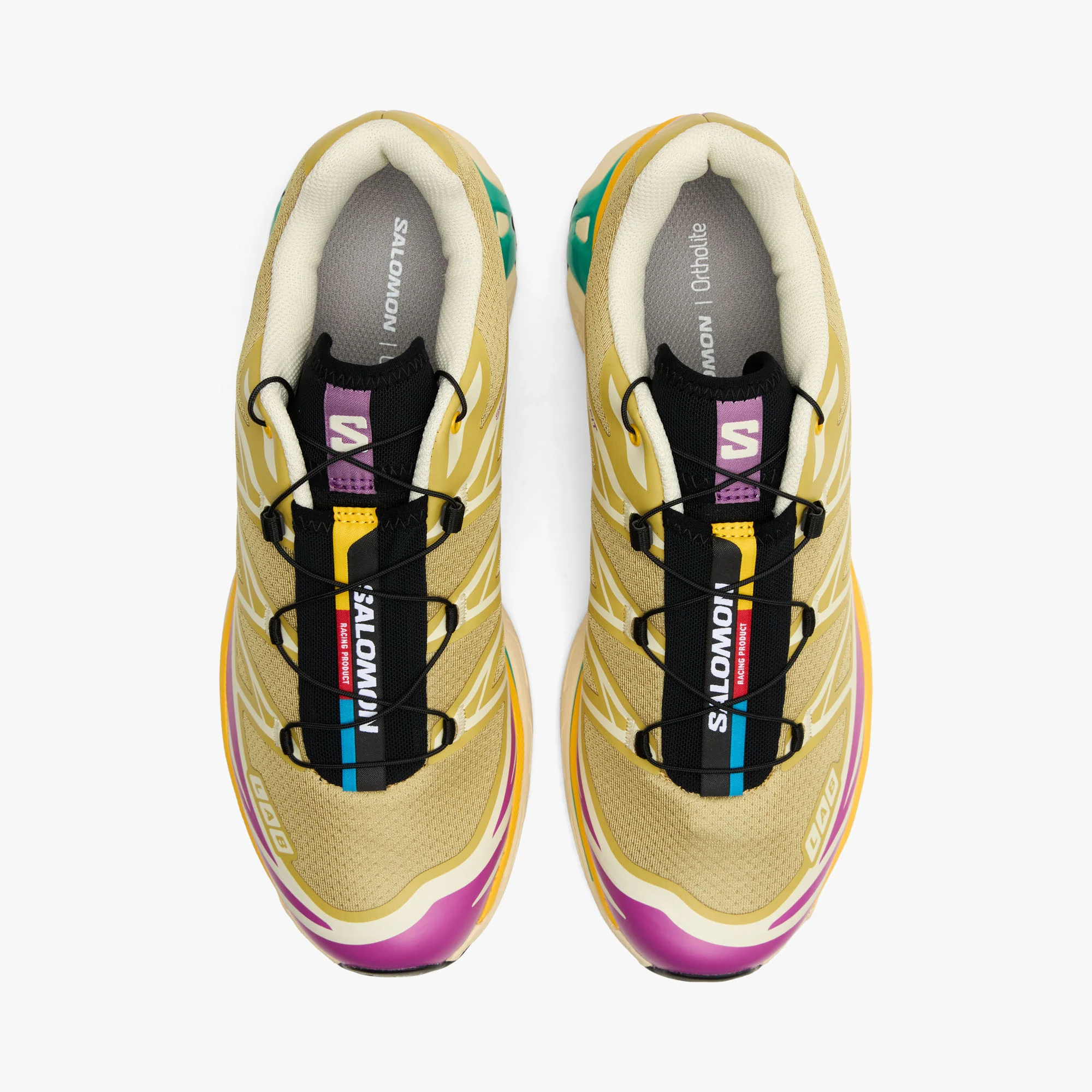 Salomon XT-6 Antique Gold / Transparent Yellow - Image 5