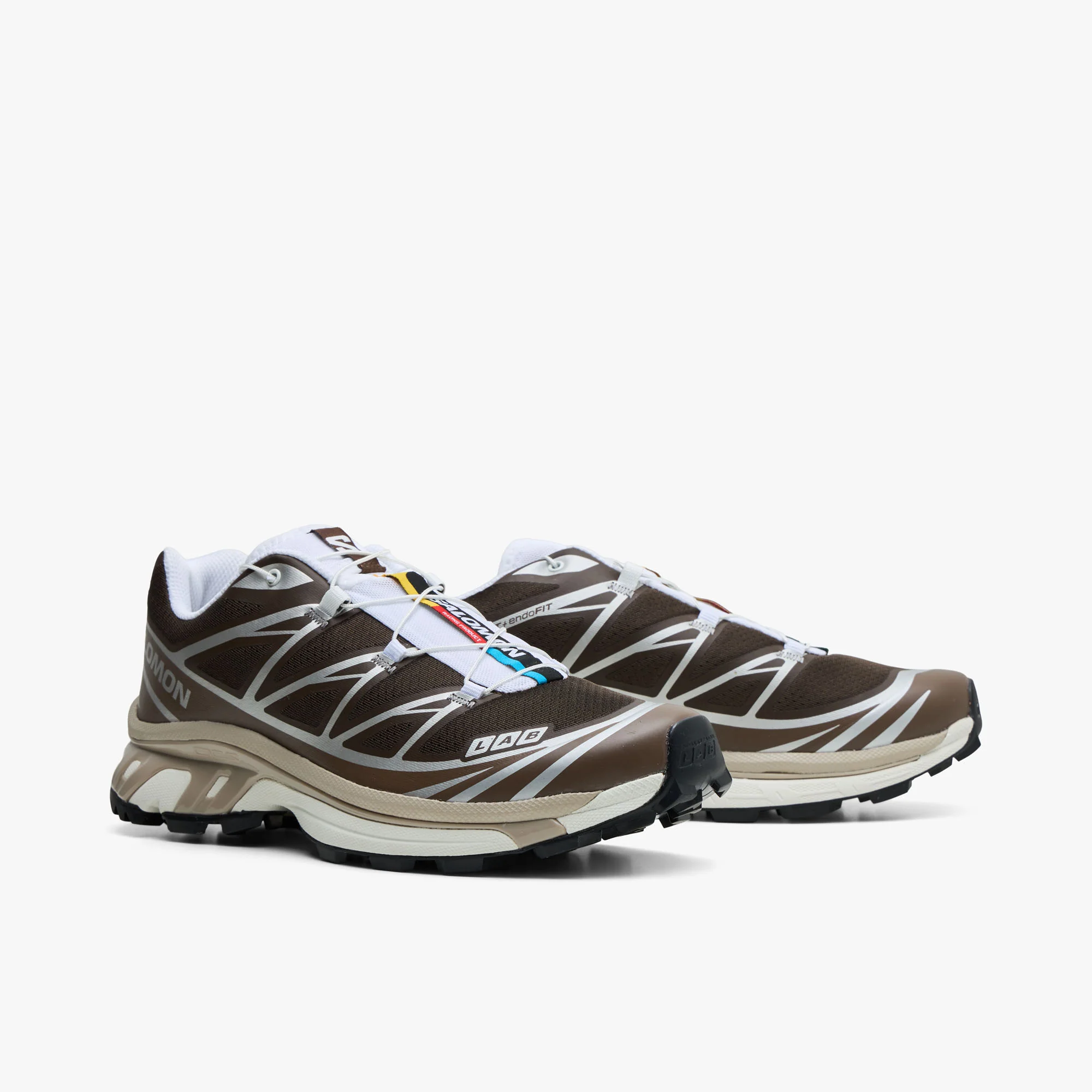 Salomon XT-6 Earth Brown / Walnut - Silver - Image 3