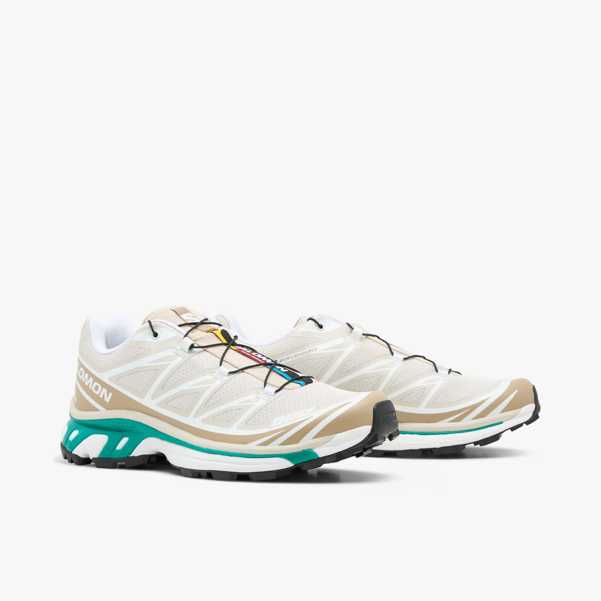 Salomon XT-6 Rainy Day / Chinchilla - Dynasty Green - Image 3