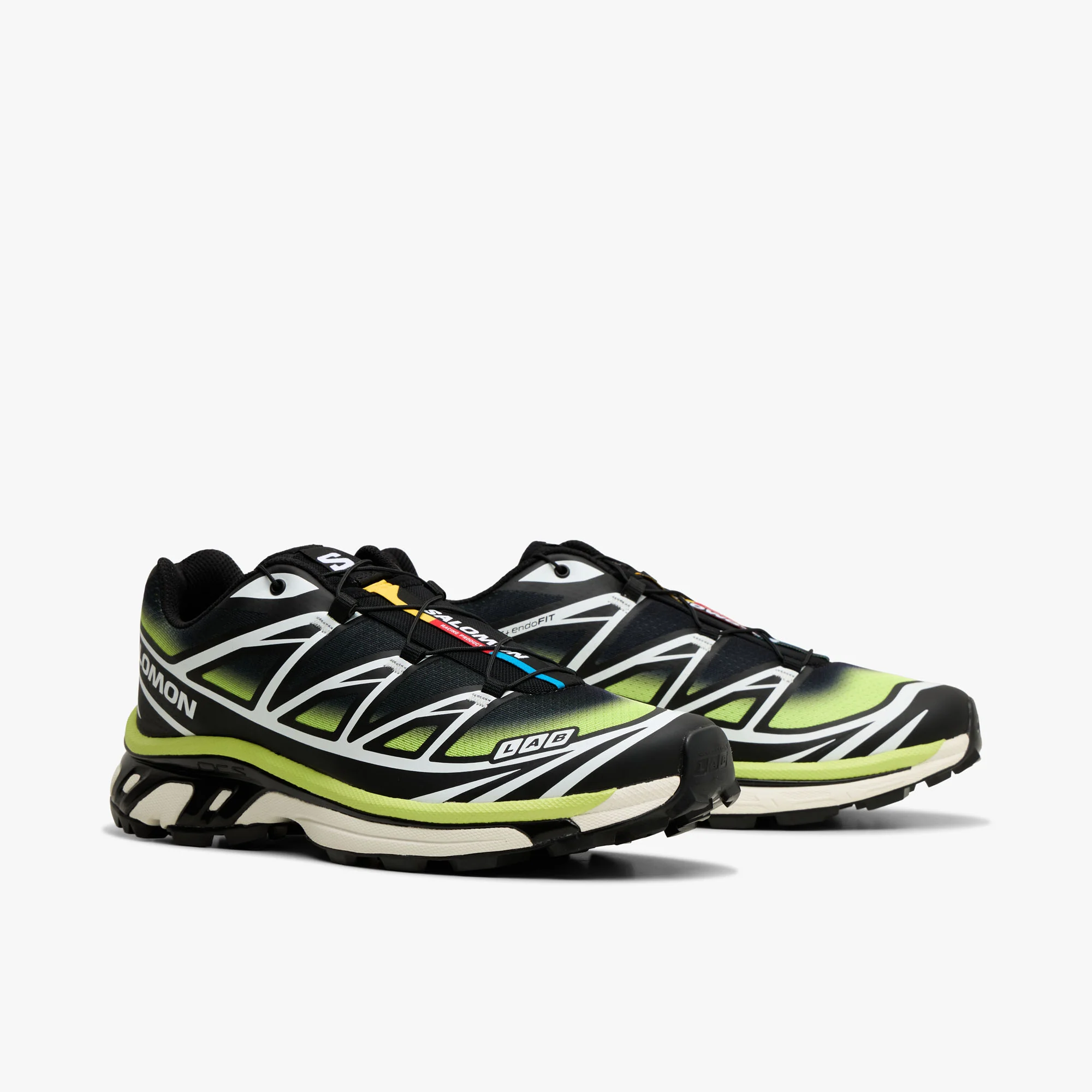 Salomon XT-6 Skyline Black / Maritime Blue - Sharp Green - Image 3