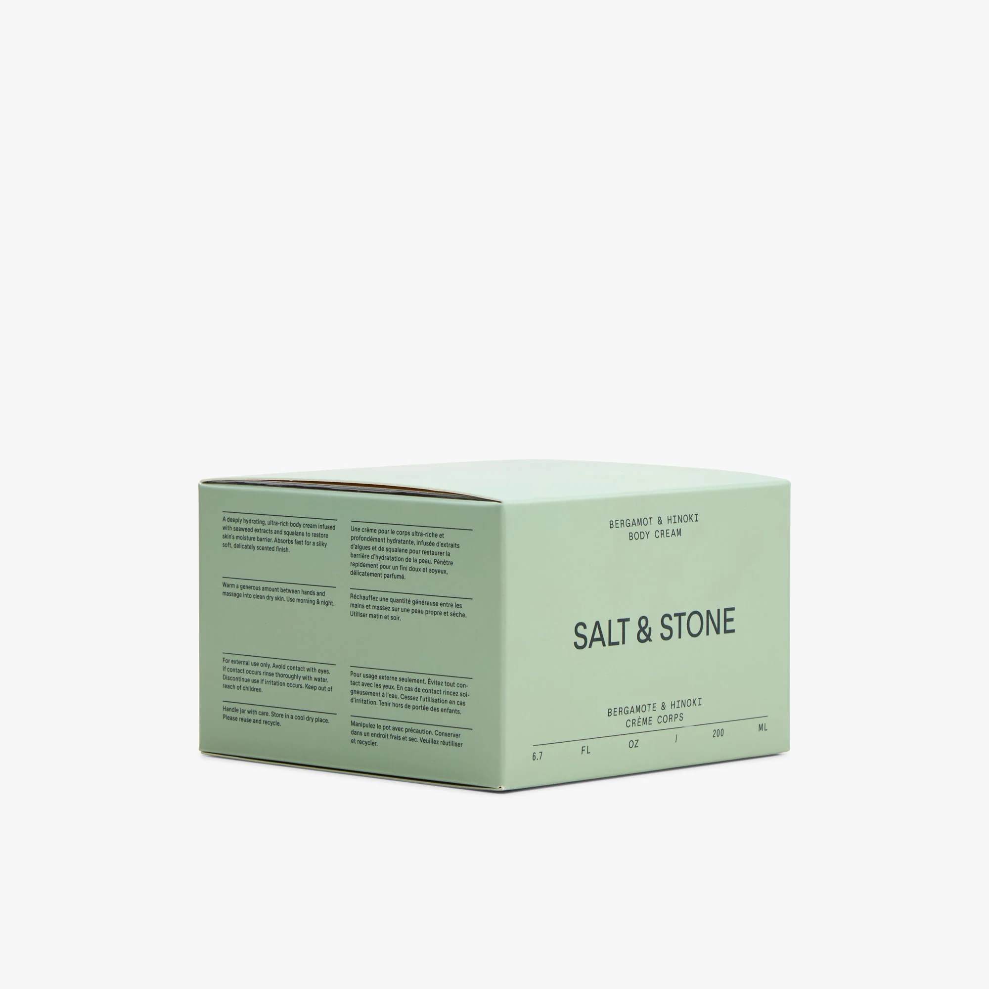 Salt & Stone Body Cream Bergamot & Hinoki - Image 6